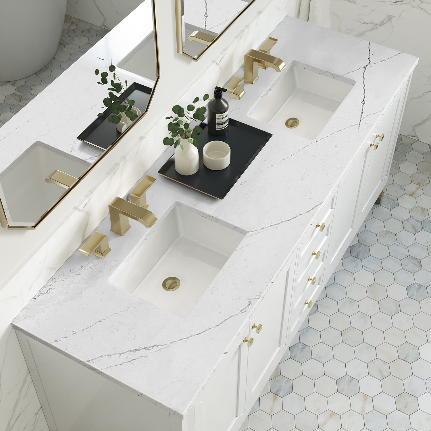 James Martin Vanities 305-V72-GW-3ENC Bath-Vanity-Combo - View #4