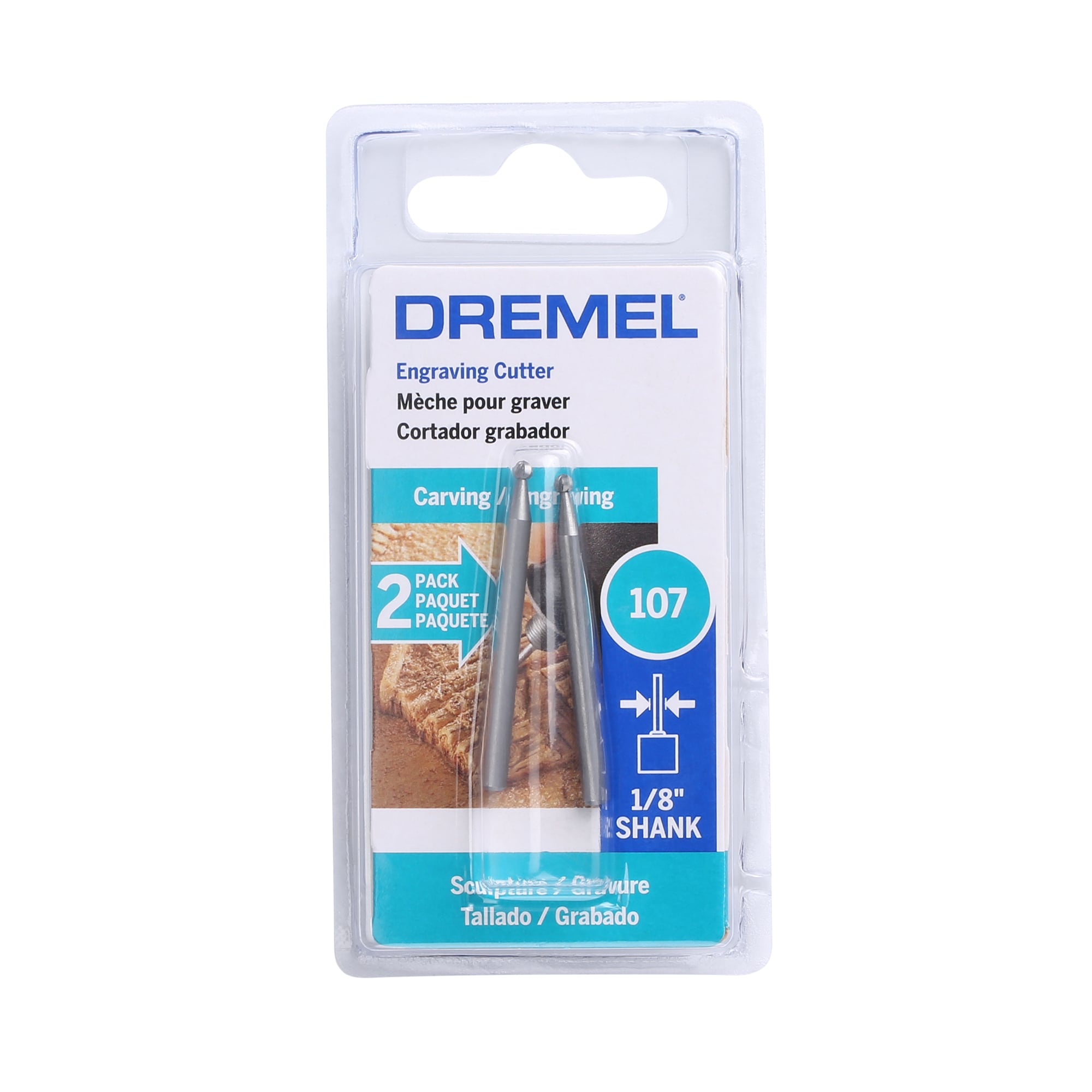 Dremel 2-Piece Steel 3/32-in Cutting Bit Accessory in the Rotary