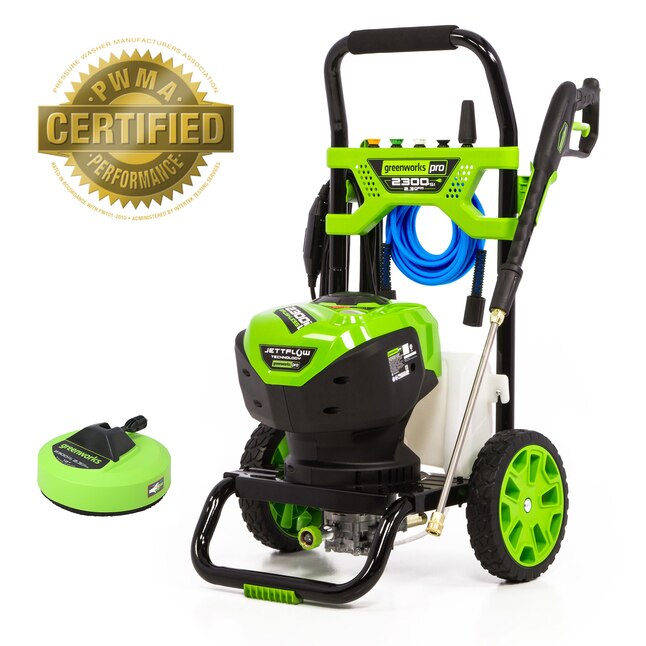 Greenworks Pro 2300 PSI 2.3-Gallon-GPM Cold Water Electric Pressure Washer Greenworks Pro 2300 PSI 2.3-Gallon-GPM Cold Water Electric Pressure Washer