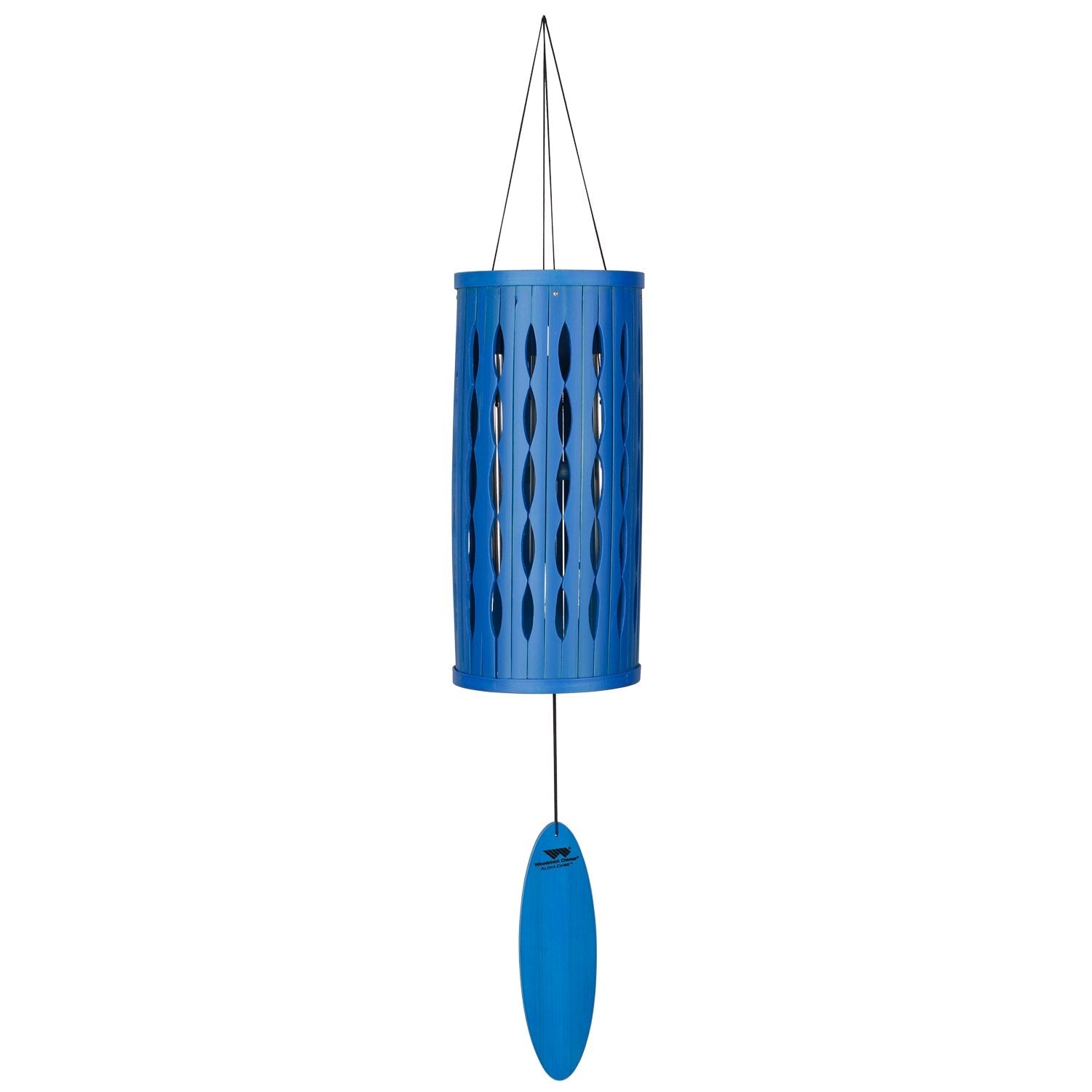 Woodstock Chimes ACHB 28-in Honolulu Blue Metal Wind Chime