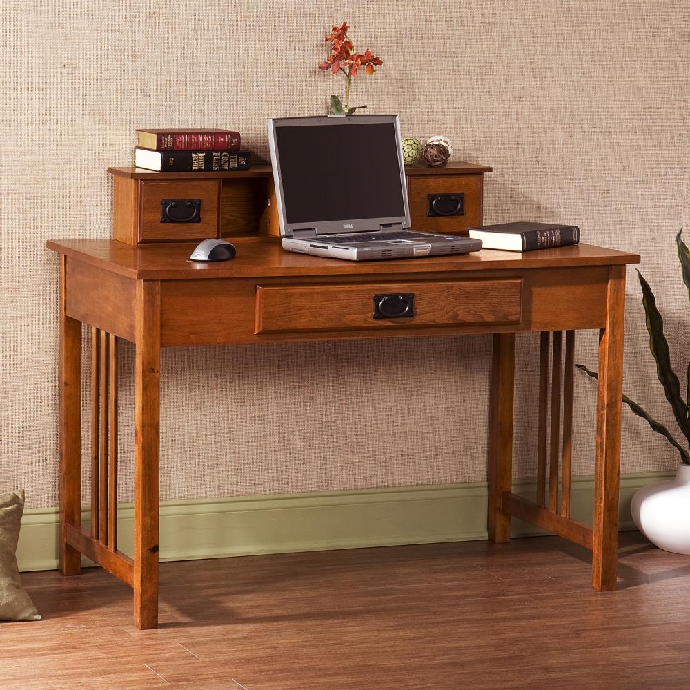 Boston Loft Furnishings Francisco 45-in Brown Asian Hardwood Writing ...