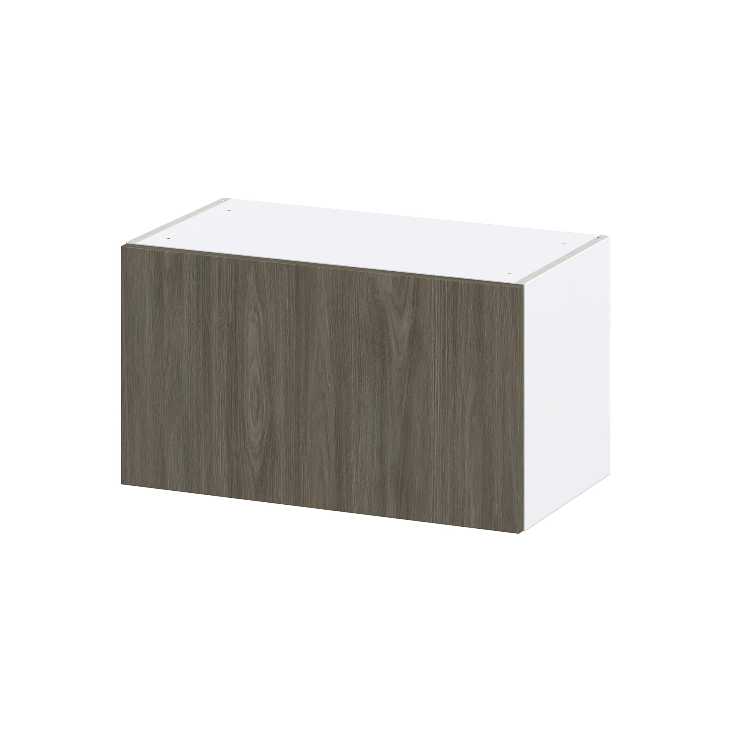 Hugo&Borg Savane 27-in W x 15-in H x 14-in D Textmel Wall Fully Assembled Cabinet (Flat Panel Slab Door Style)