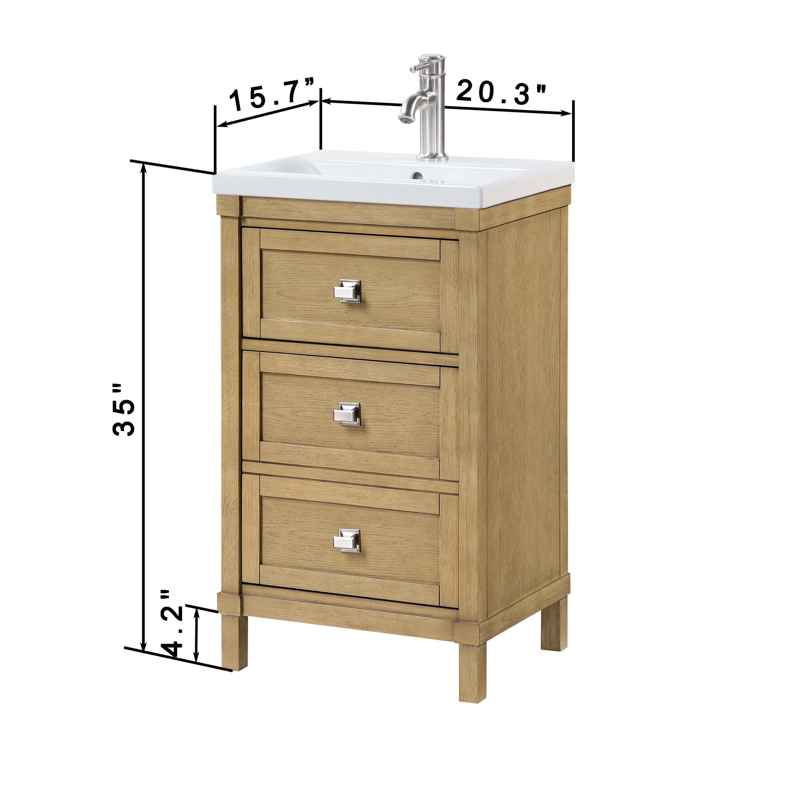 TJAmerican TJ02-32V2016BE Bath-Vanity-Combo - View #5