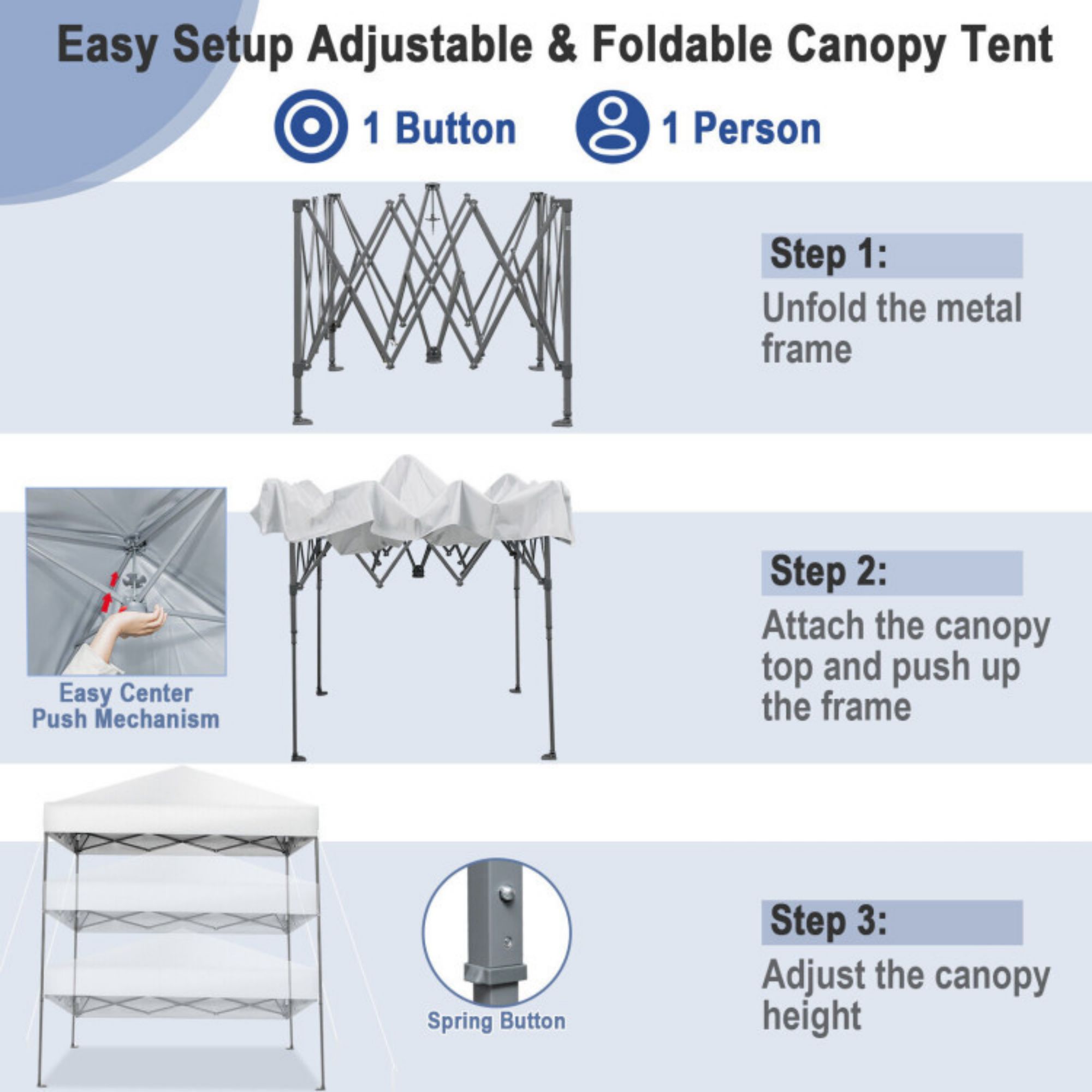 Clihome CWCH-OP70299GR Canopies-Sl - View #9