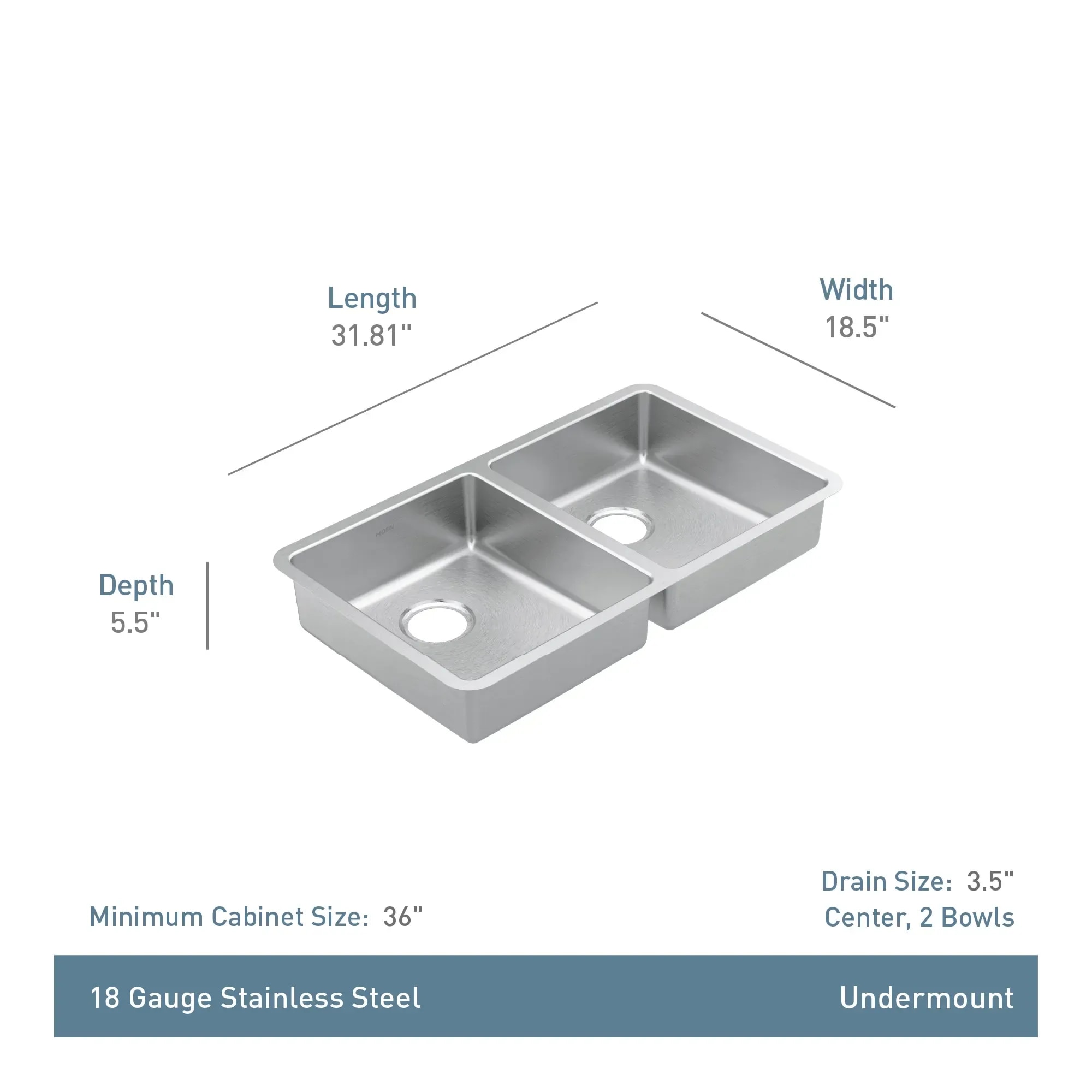 Moen GS18260B Kitchen-Sinks - View #4