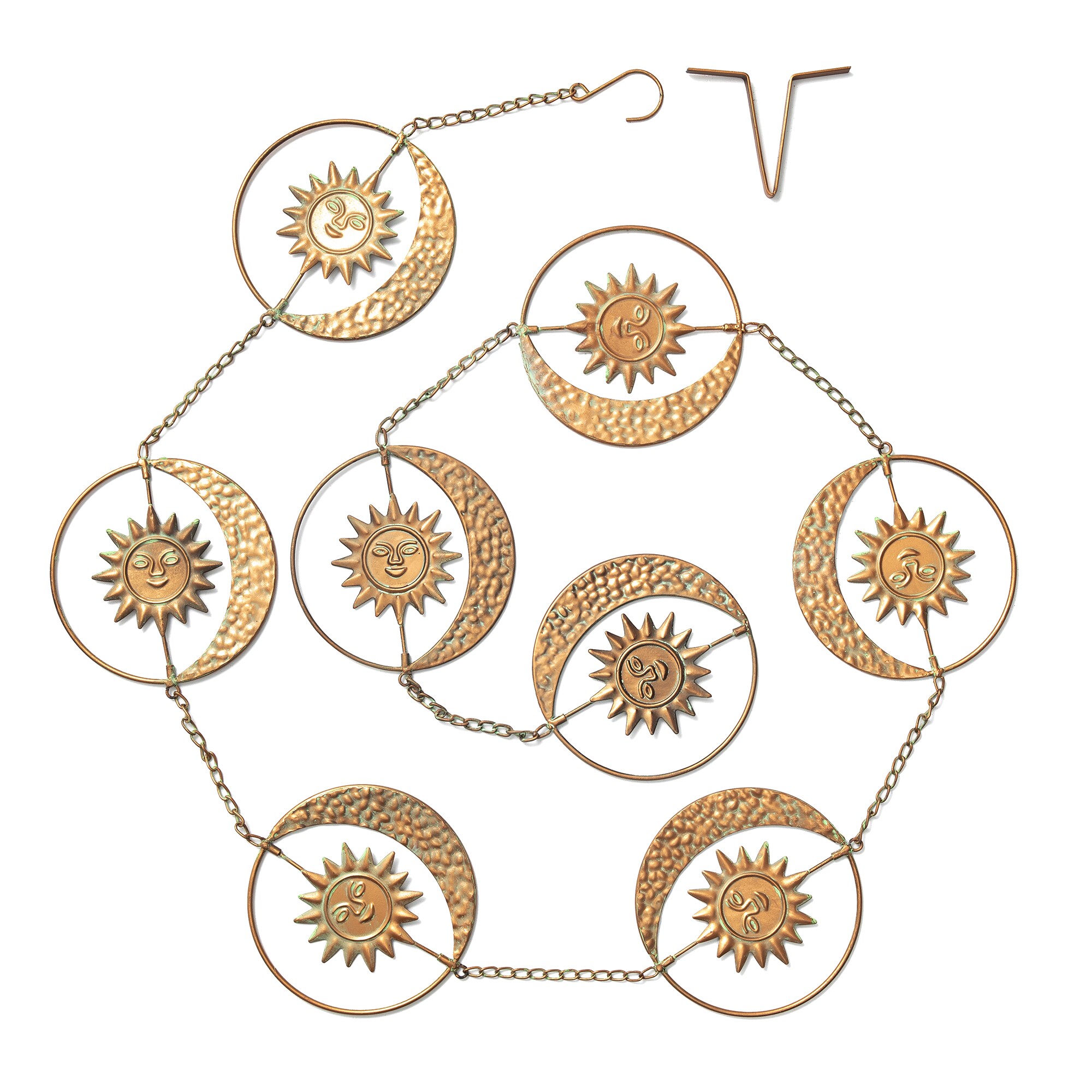 Glitzhome 2037800004 Rain-Chains - View #8