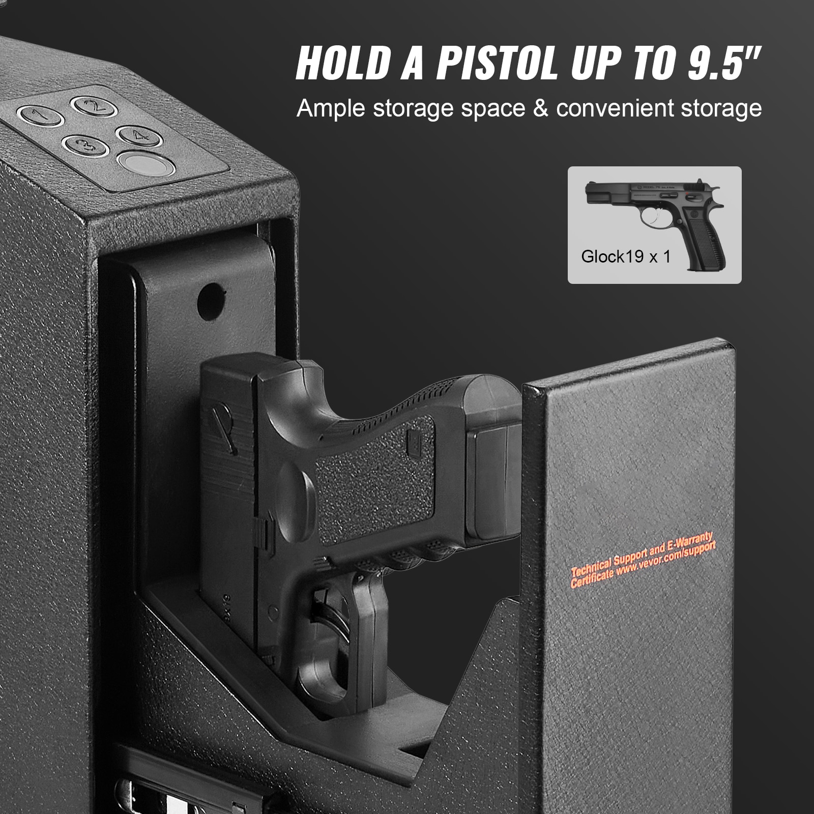 VEVOR SQJCT00000002M2N2V0 Gun-Safes - View #4