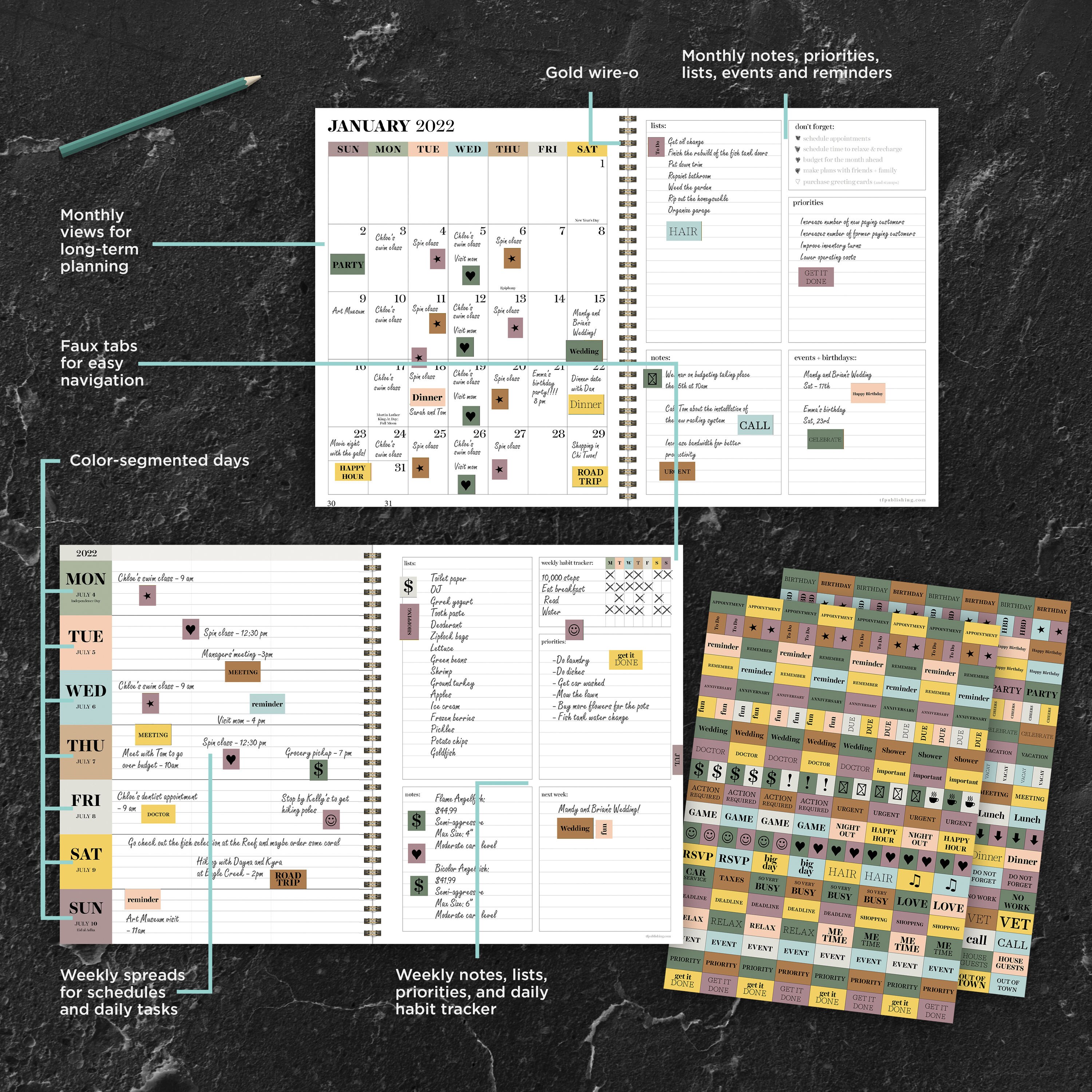 TF Publishing 22-9706 Calendars-Planners - View #2