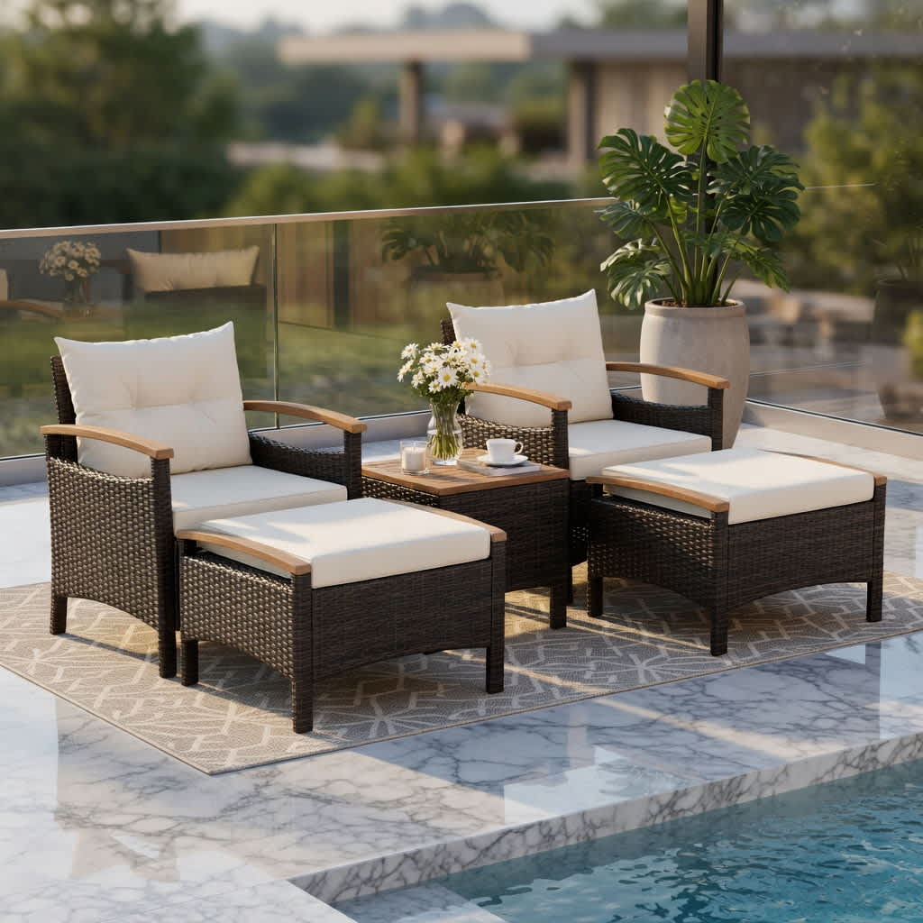 Choco Moon 5357740123885 Patio-Conversation-Sets - View #4