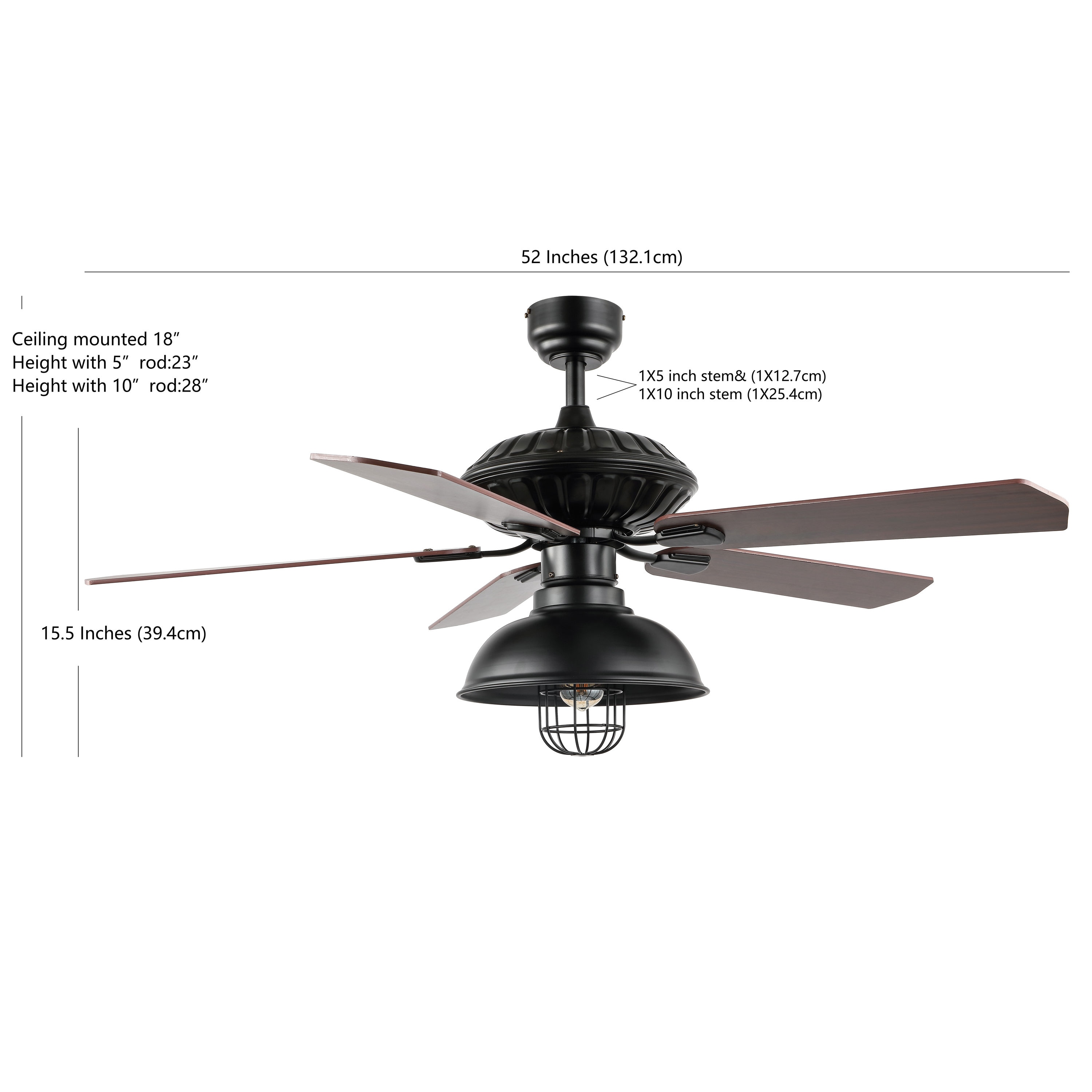 JONATHAN  Y JYL9615A Ceiling-Fans - View #5