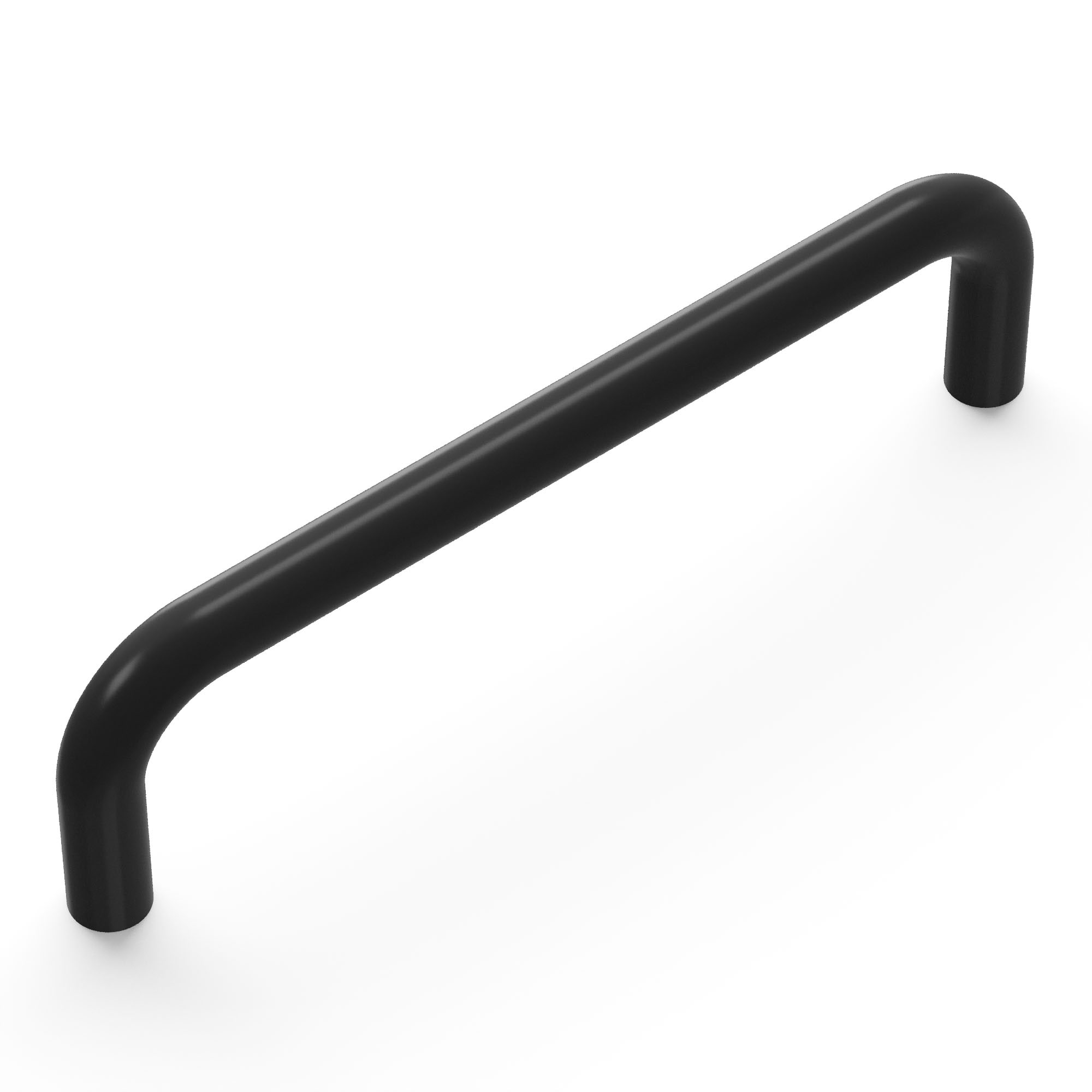 Hickory Hardware Wire Pulls Center to Center Black Drawer Pulls at ...