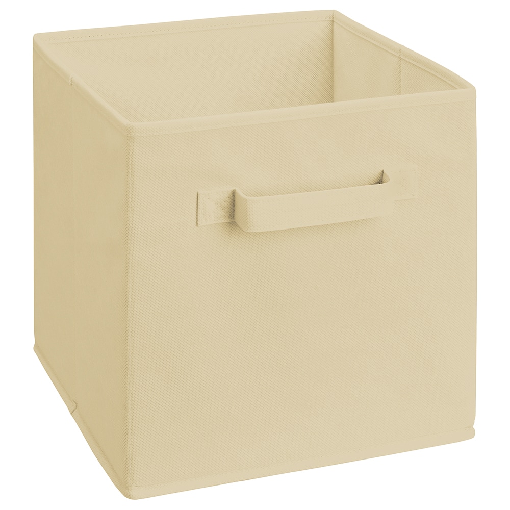 ClosetMaid Cubeicals ( 10.5-in W x 11-in H x 10.5-in D ) Traditional Natural Fabric Collapsible Bin