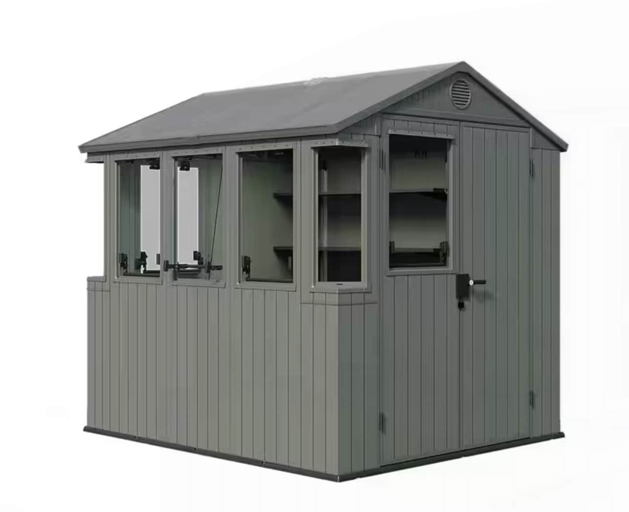 Keter 262428 Vinyl-Resin-Storage-Buildings - View #2