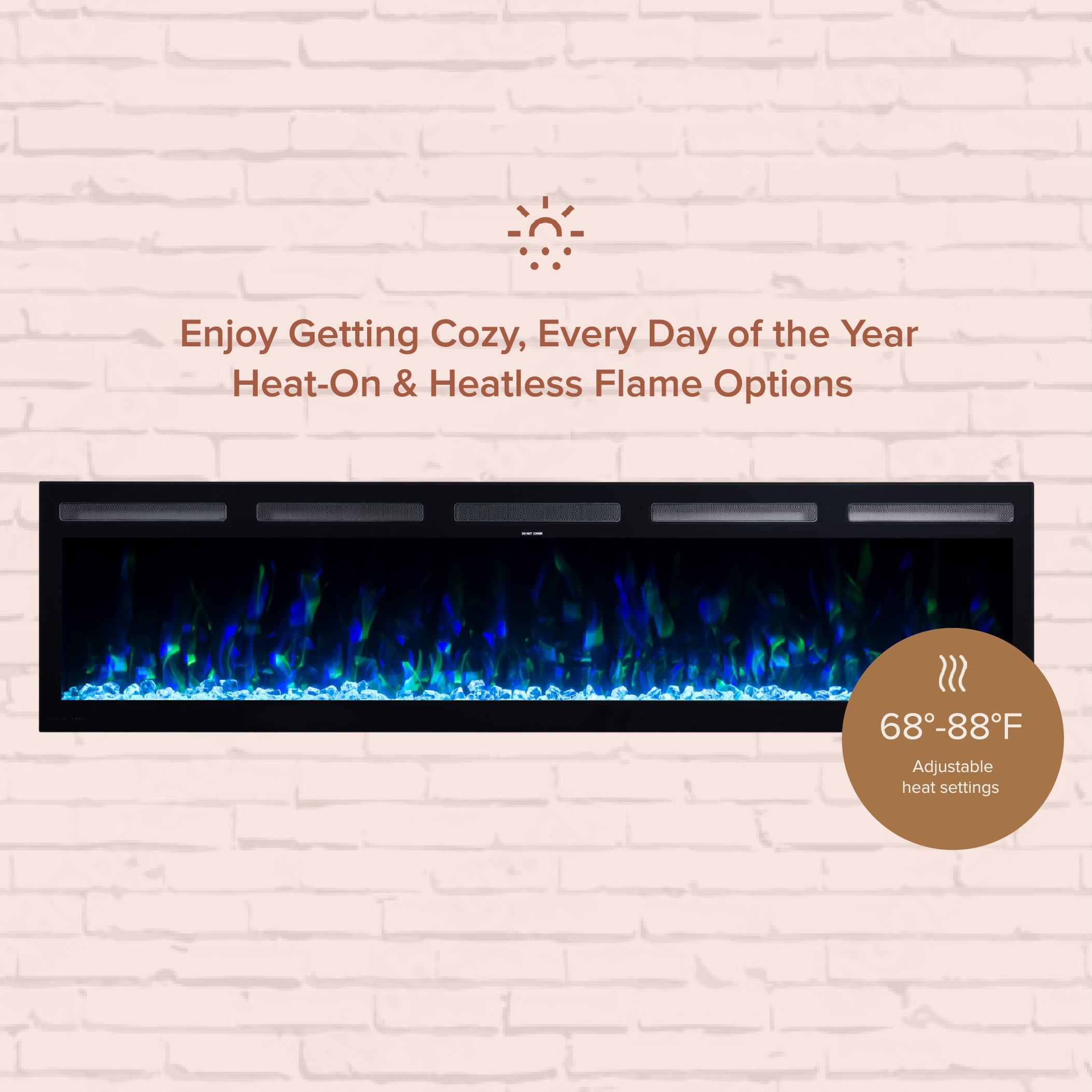 Modern Ember ME-VIB-72 Electric-Fireplaces - View #4