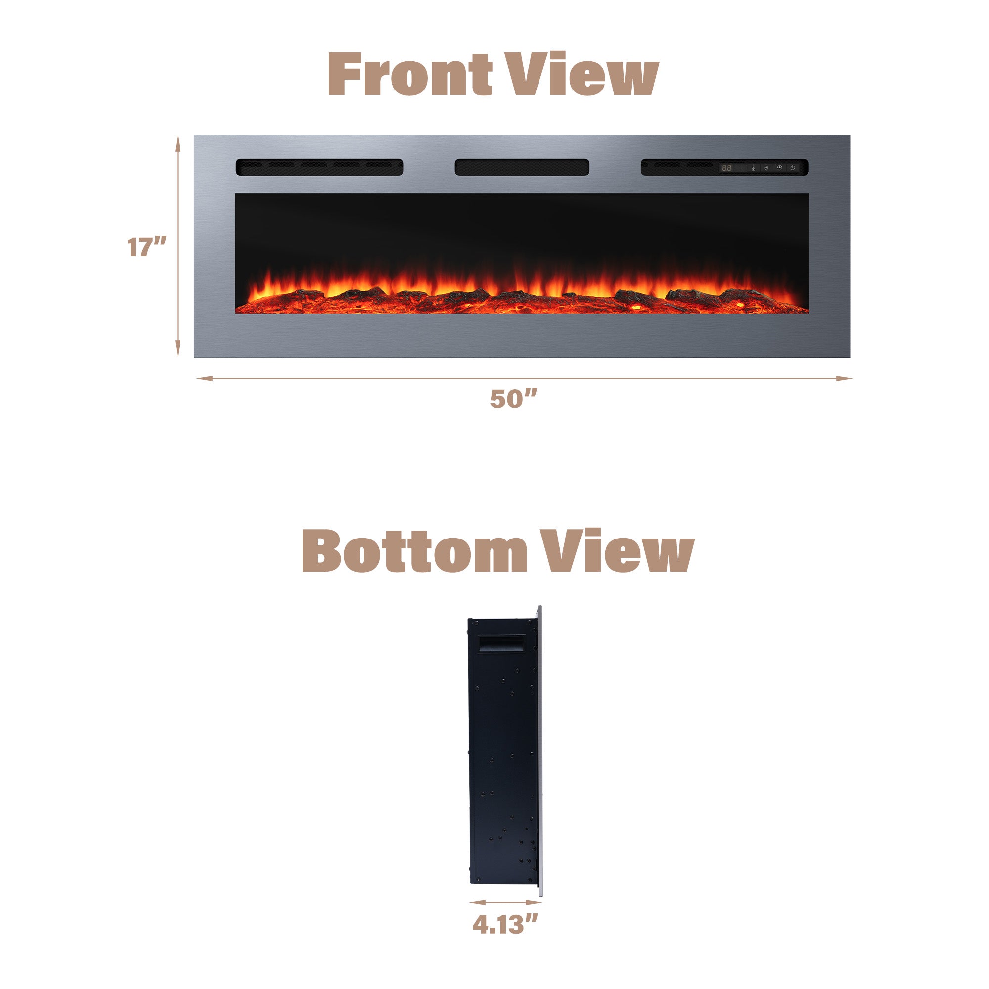 Boyel Living BL-GMST50FSB Electric-Fireplaces - View #7