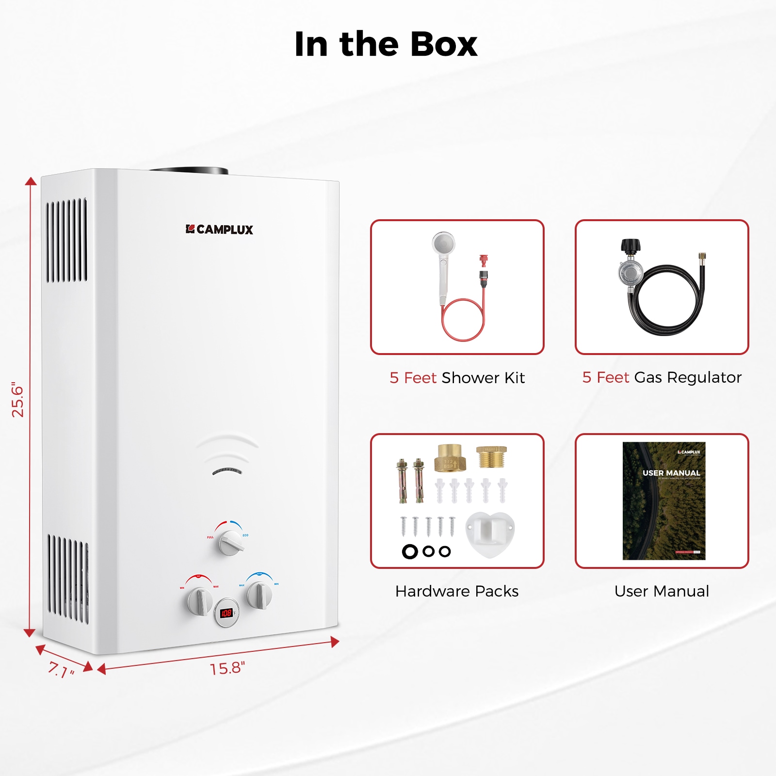 Camplux BW422LP-N Gas-Water-Heaters - View #7