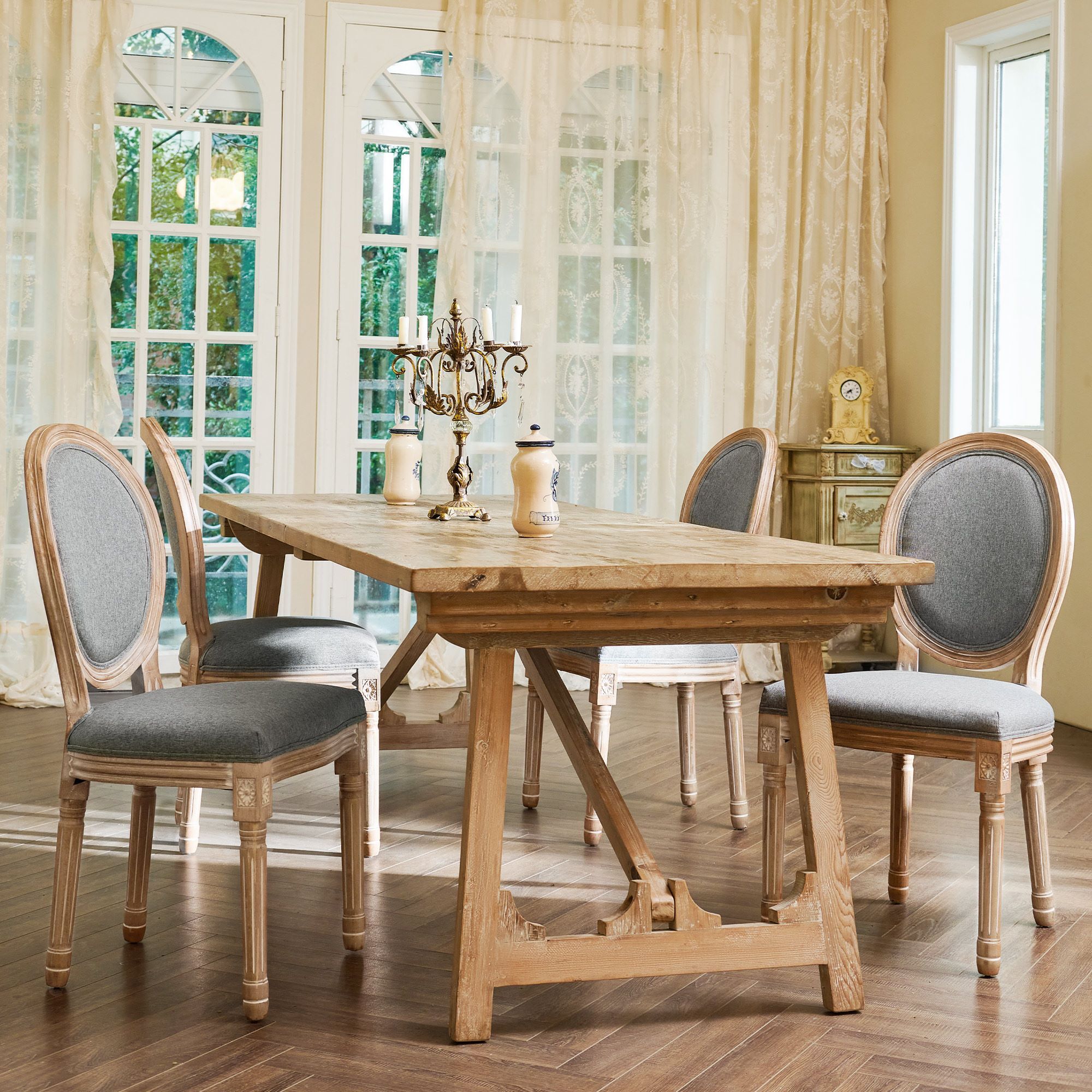 CO-Z HDC-DRBC-GY Dining-Chairs - View #4