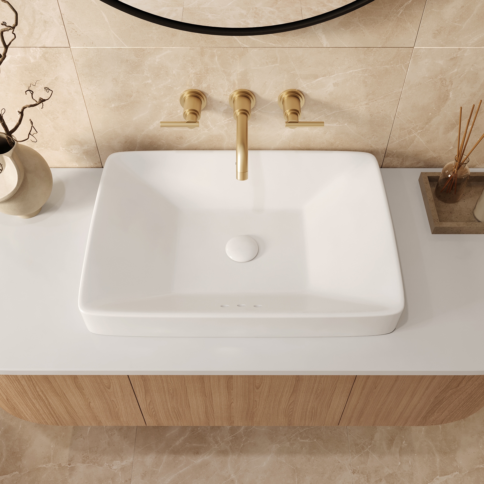 Ruvati RVB0824WH Bath-Sink - View #6