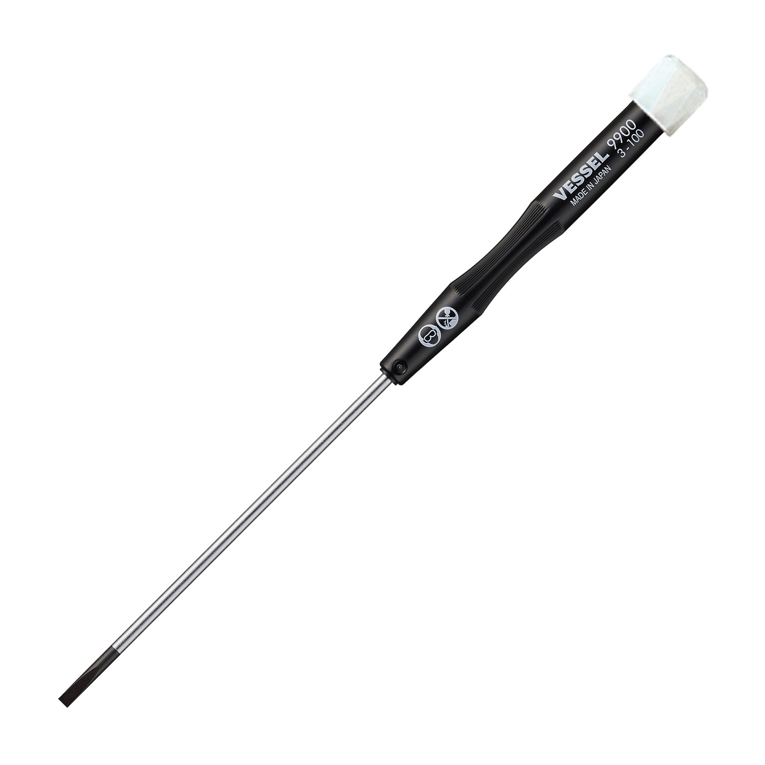 VESSEL 9900ES3100 3-mm 4-in Slotted Screwdriver