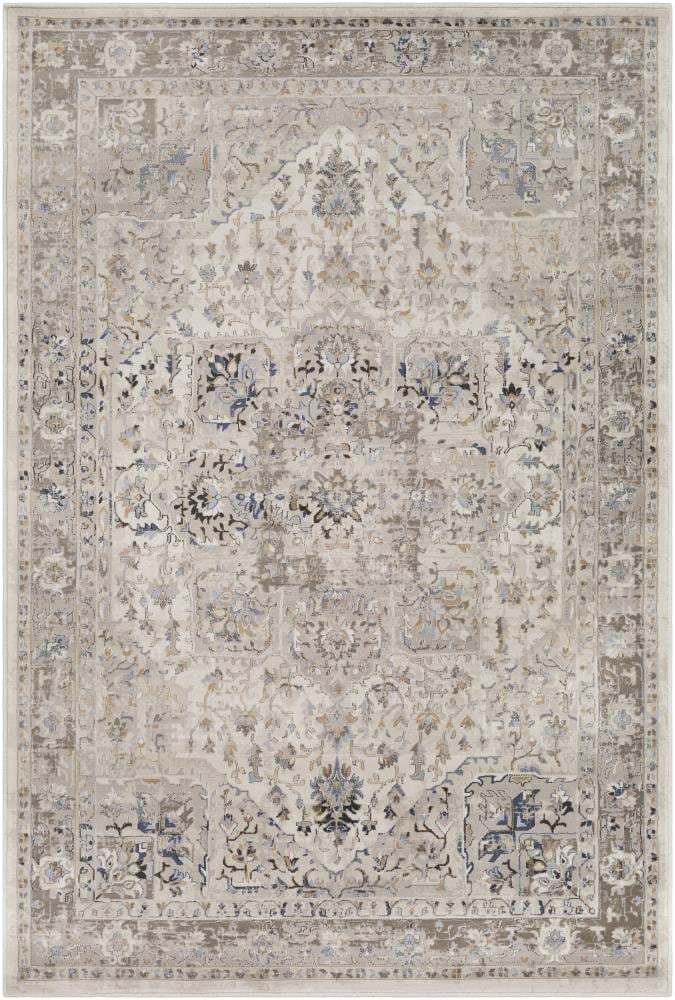 Surya KTN1027-710106 Kaitlyn 8 X 10 (ft) Ivory Medallion Oriental Area Rug