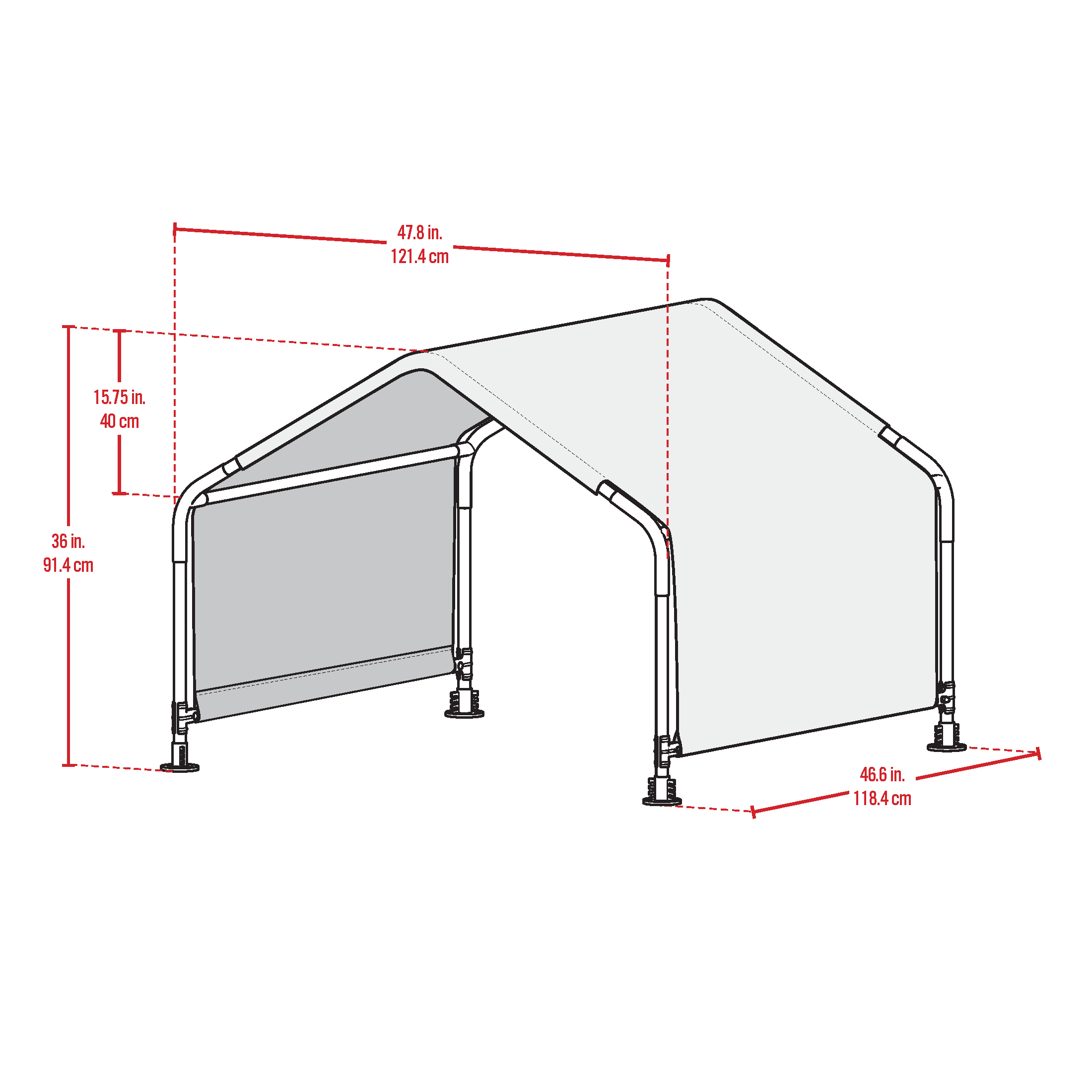 ShelterLogic 60020 Dog-Houses - View #3