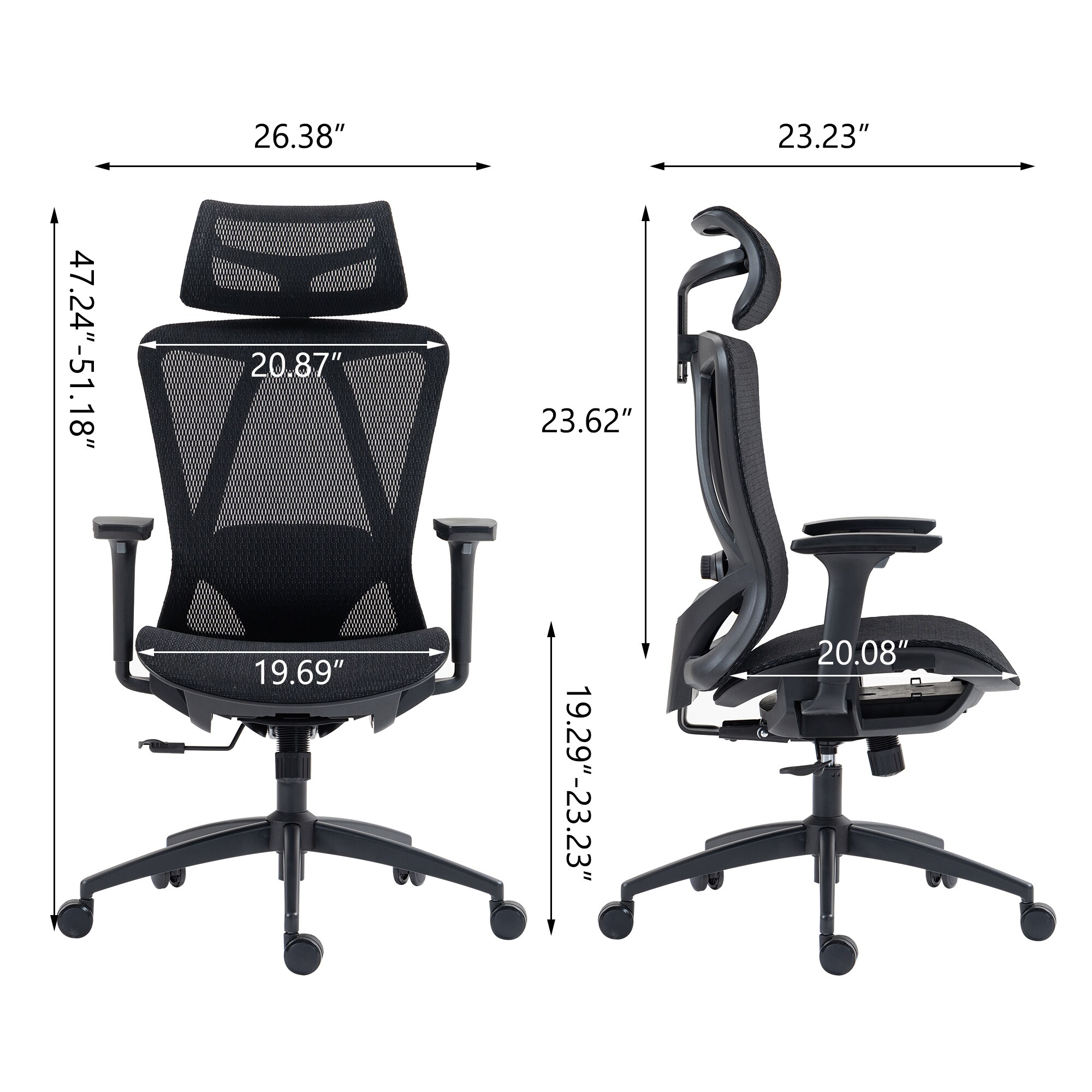 Sumyeg BHF-165RE Office-Chairs - View #7