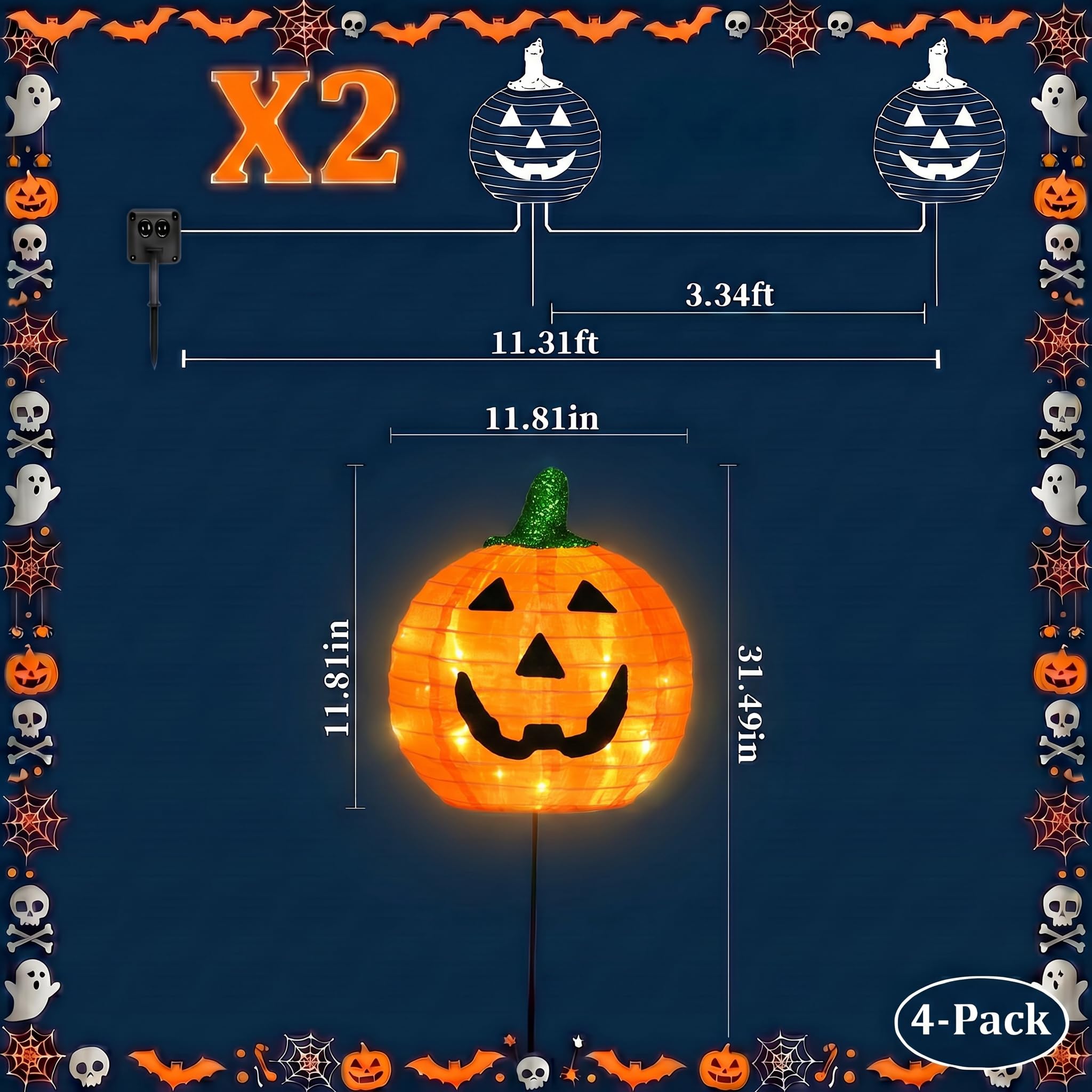 ZHLKING 885287589338 Table-Halloween-Decor - View #5