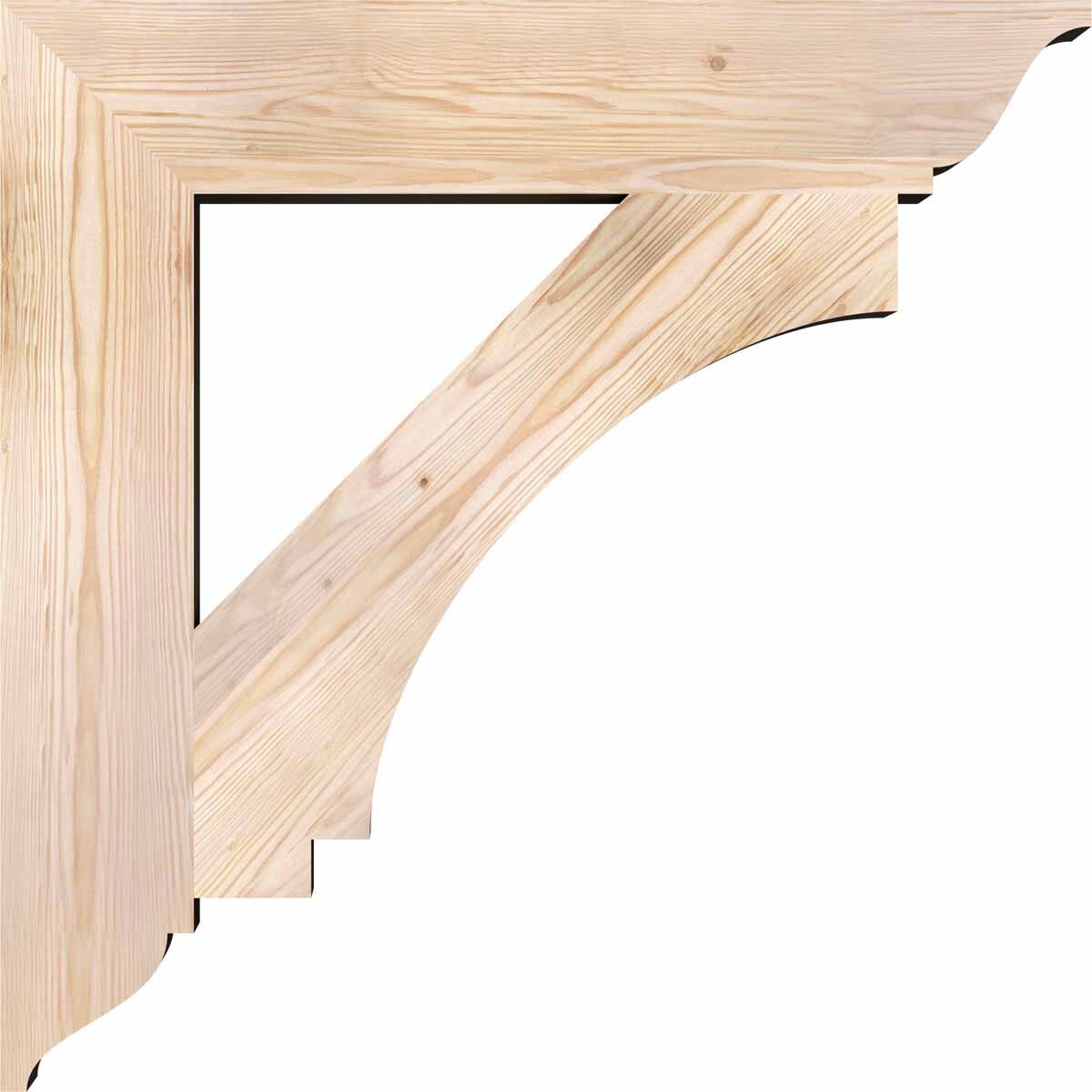 Ekena Millwork BKT06X32X32IMP01SDF Exterior-Brackets-Braces - View #3