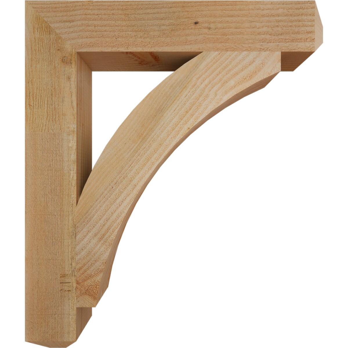 Ekena Millwork BKT04X24X28THR04RDF Exterior-Brackets-Braces - View #3