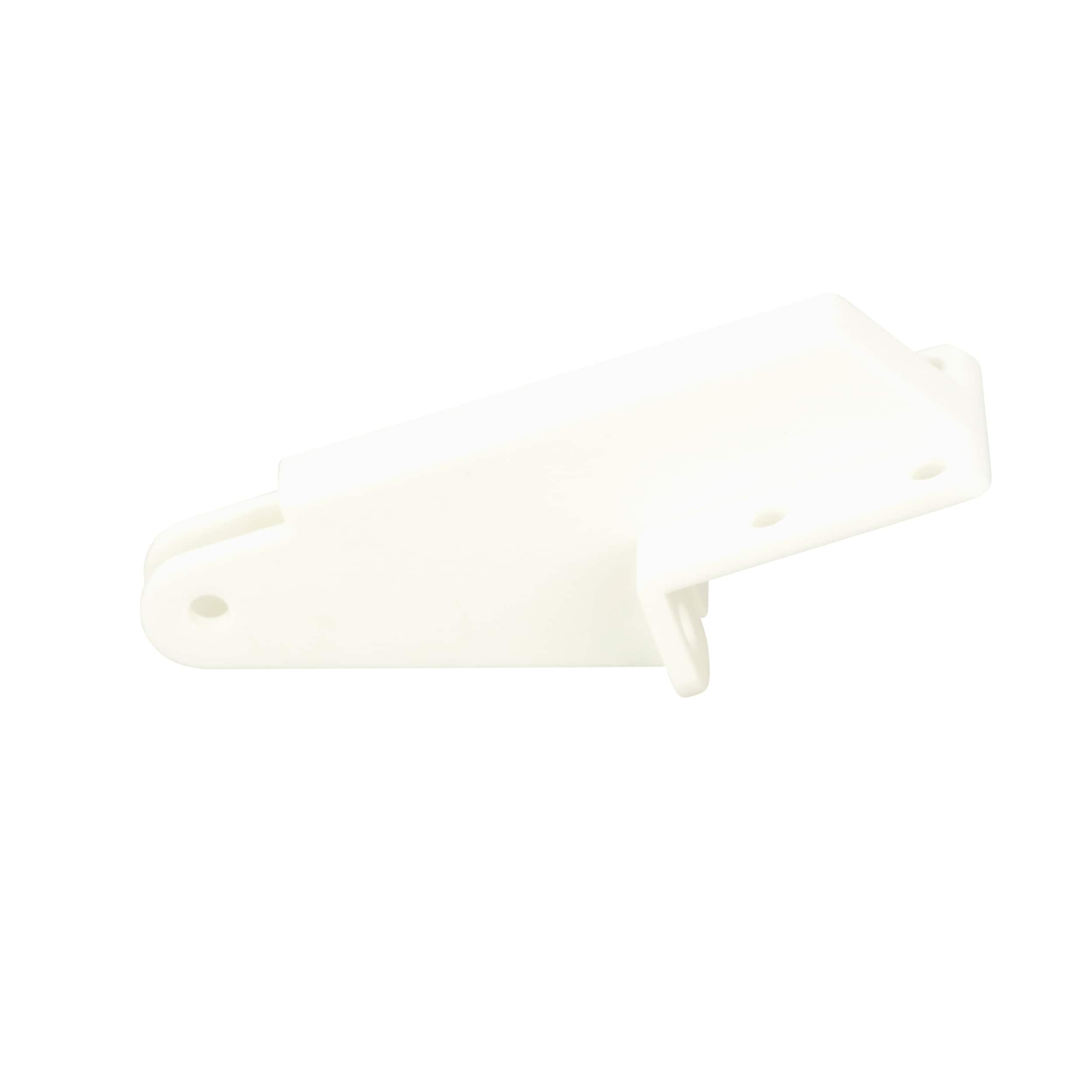 Bertha 1-in White Plastic Screen/Storm Door Pnuematic Closer at Lowes.com