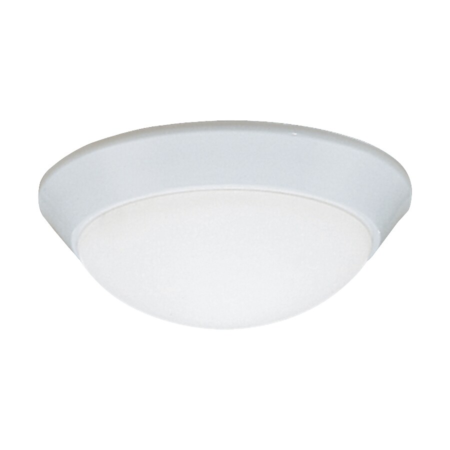Kichler 8880WH Ceiling Space 1-Light 10-in White Flush Mount Light