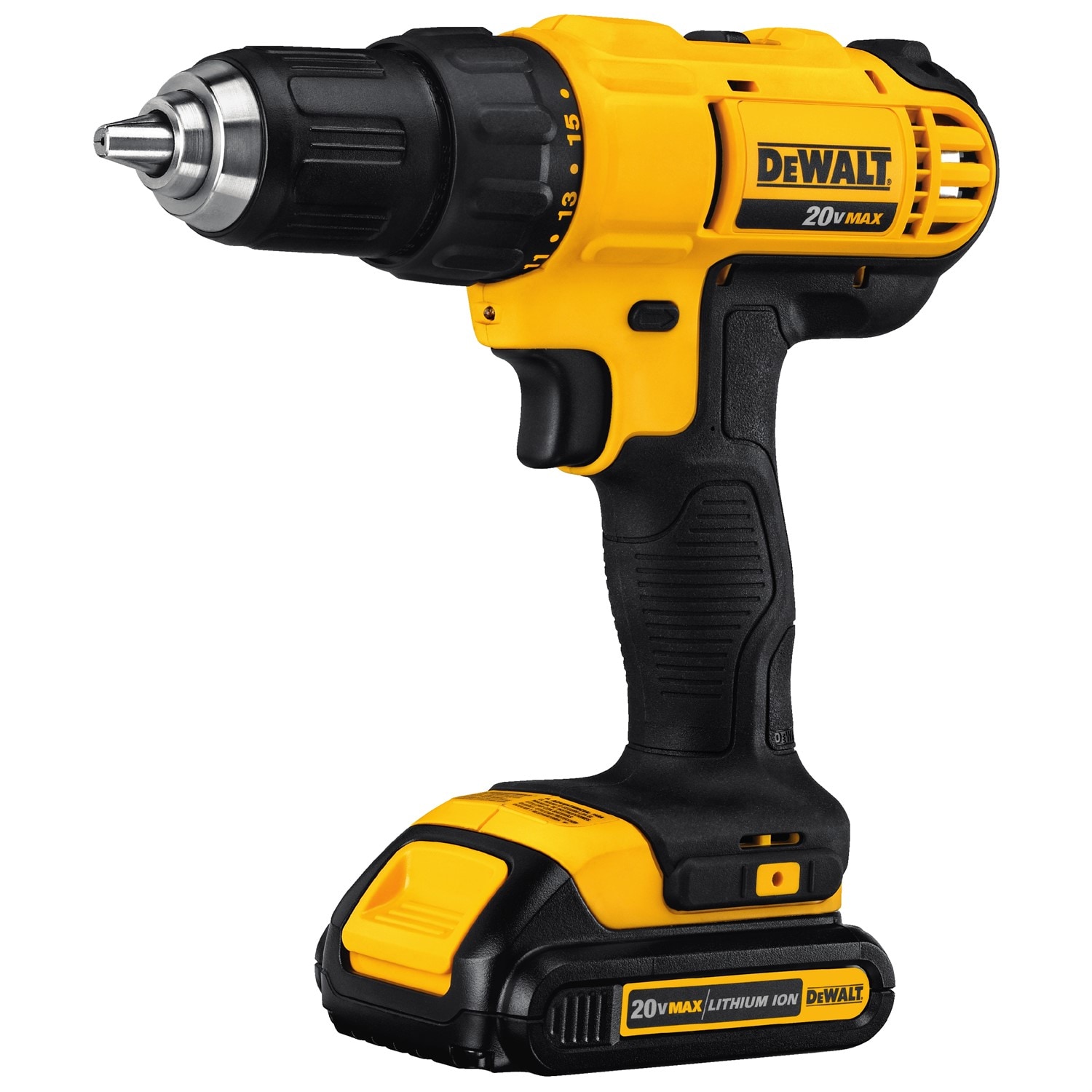 rack Relaterede opladning DEWALT 20-volt 1/2-in Cordless Drill (2 Li-ion Batteries Included and  Charger Included) in the Drills department at Lowes.com