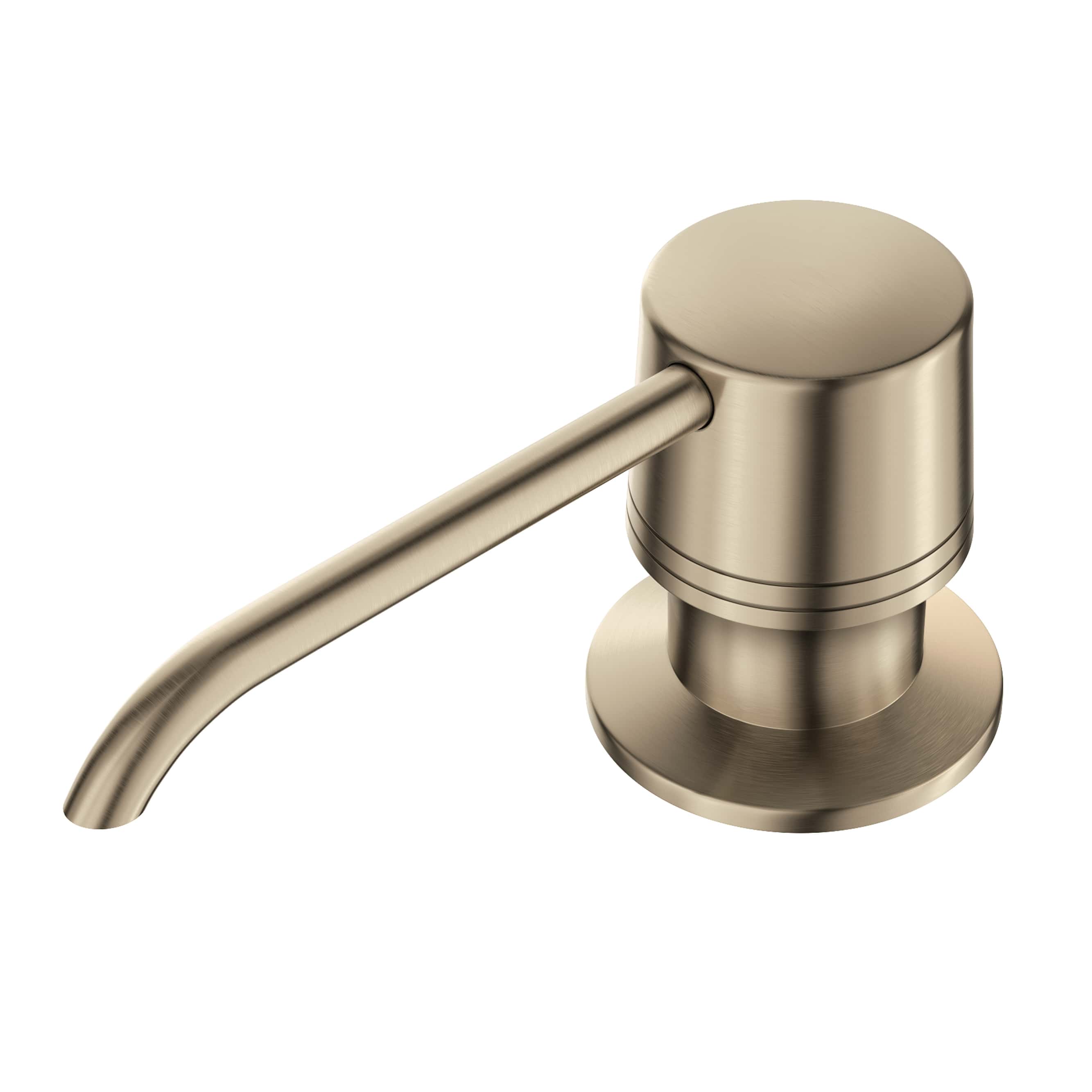 Kraus KSD-31SFACB Spot-Free Antique Champagne Bronze 17-oz. Capacity Deck-mount Soap and Lotion Dispenser