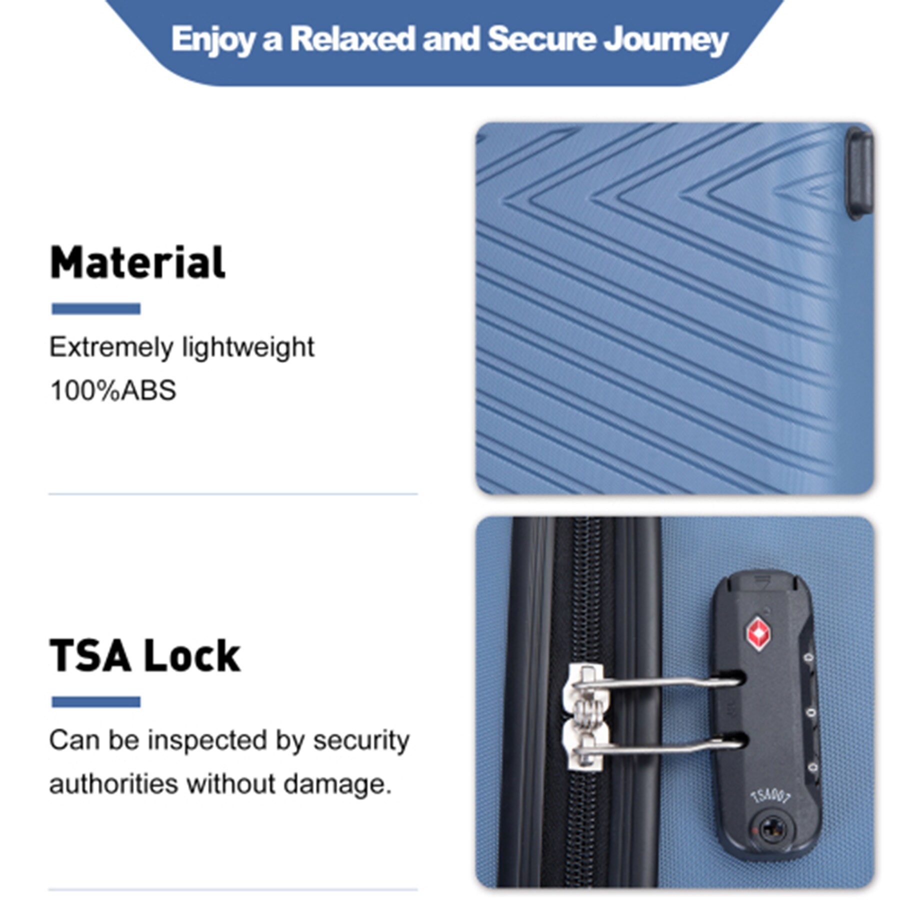 SINOFURN SYD9400015BL Luggage-And-Luggage-Sets - View #8