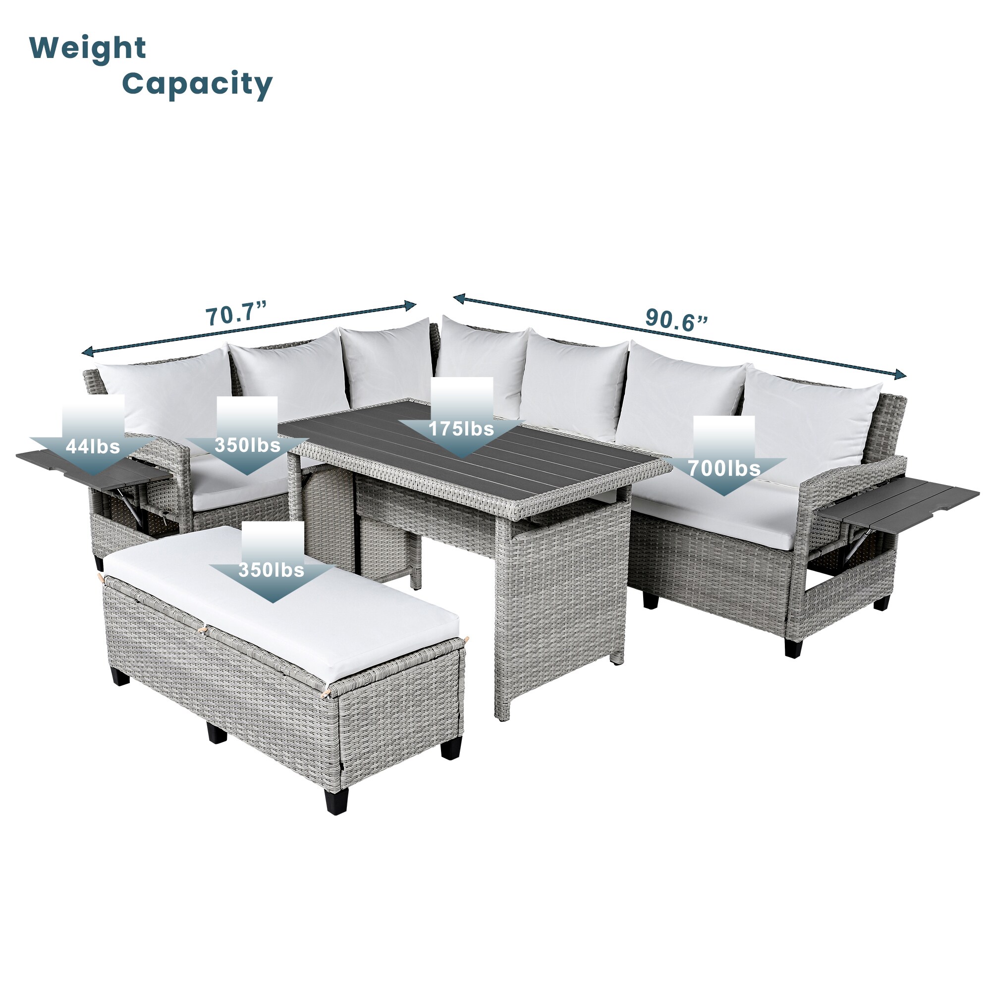 Bybafun YA0100367 Patio-Sofas-Daybeds - View #14