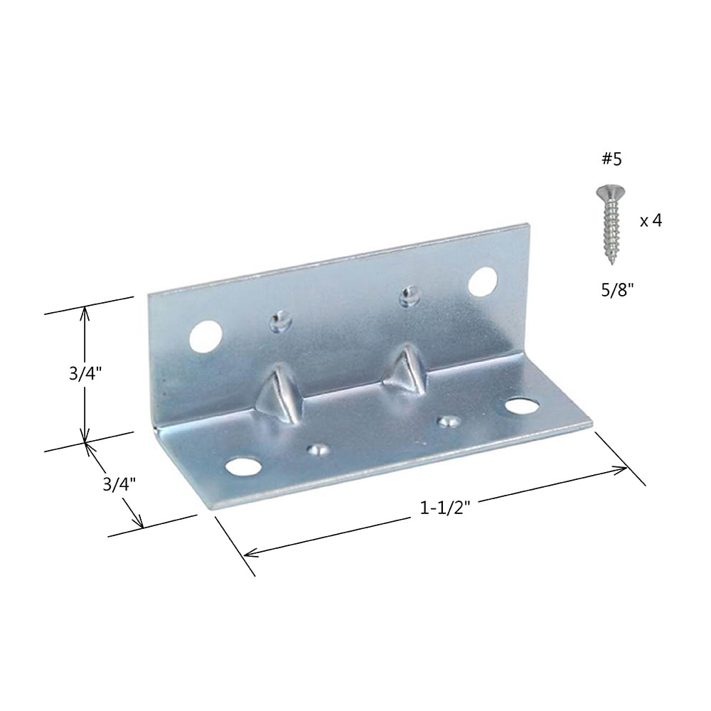 RELIABILT 32008ZCXLG Mending-Plates-Brackets-Braces - View #3