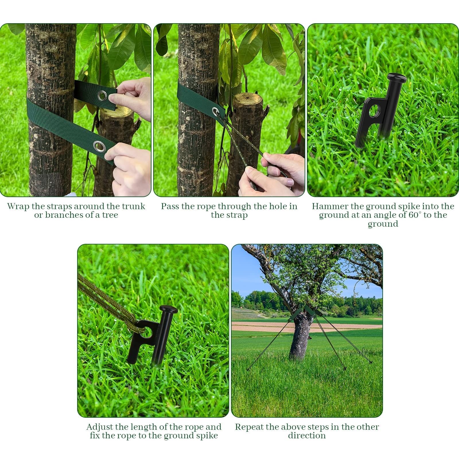 Adrinfly LAD0421S24 Tree-Stakes-Ties - View #6