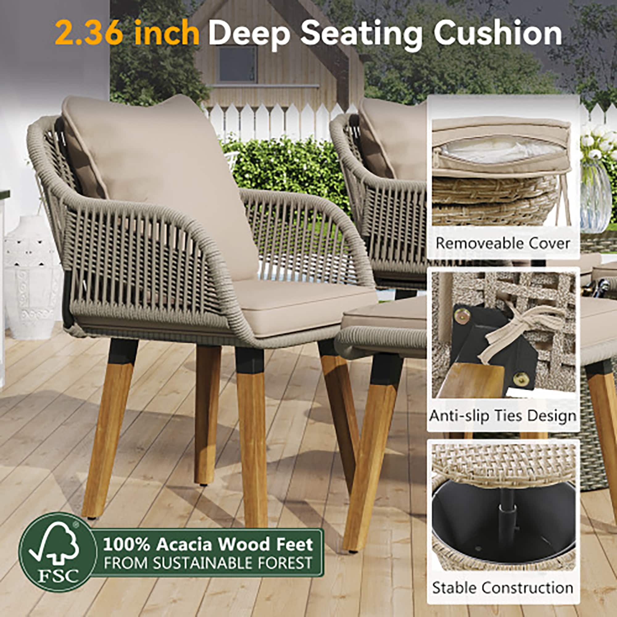 CASAINC CA-6201BC Patio-Conversation-Sets - View #7