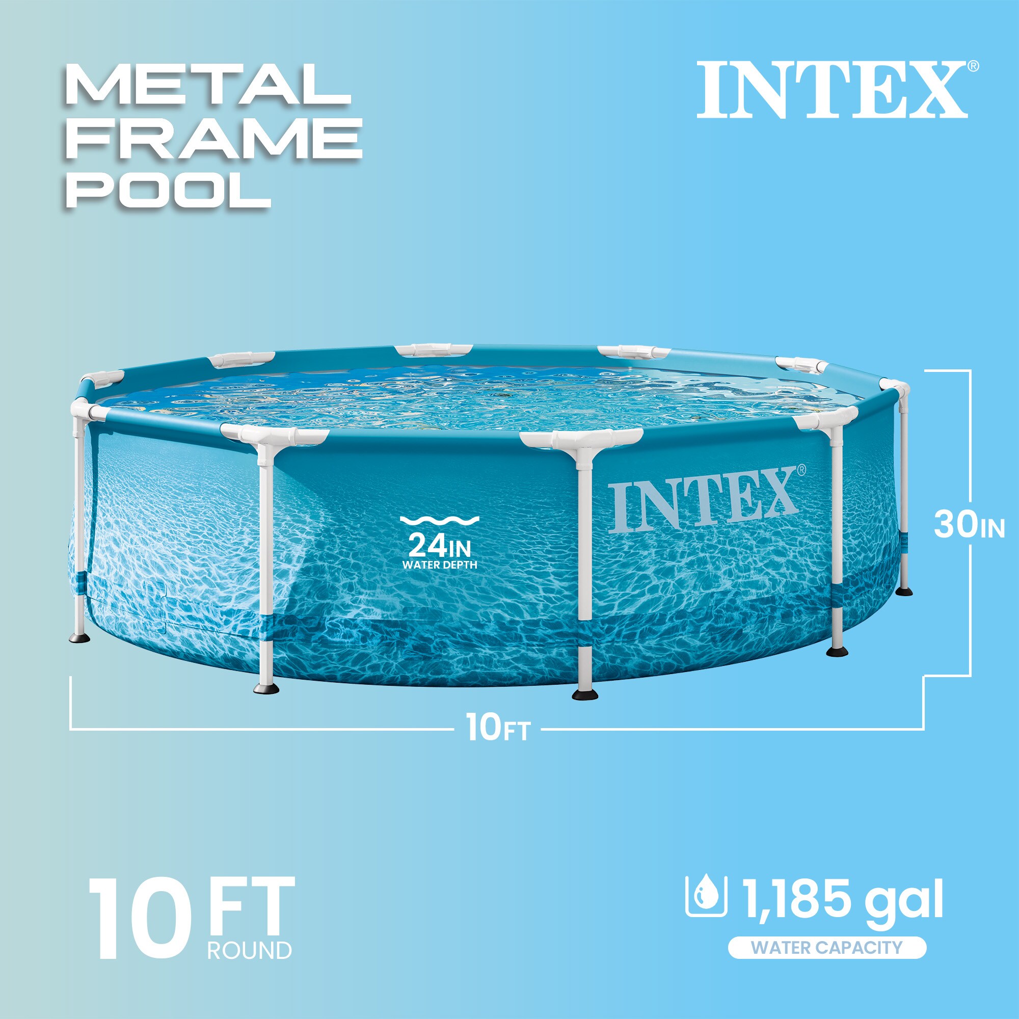 Intex 201810 Above-Ground-Pools - View #2