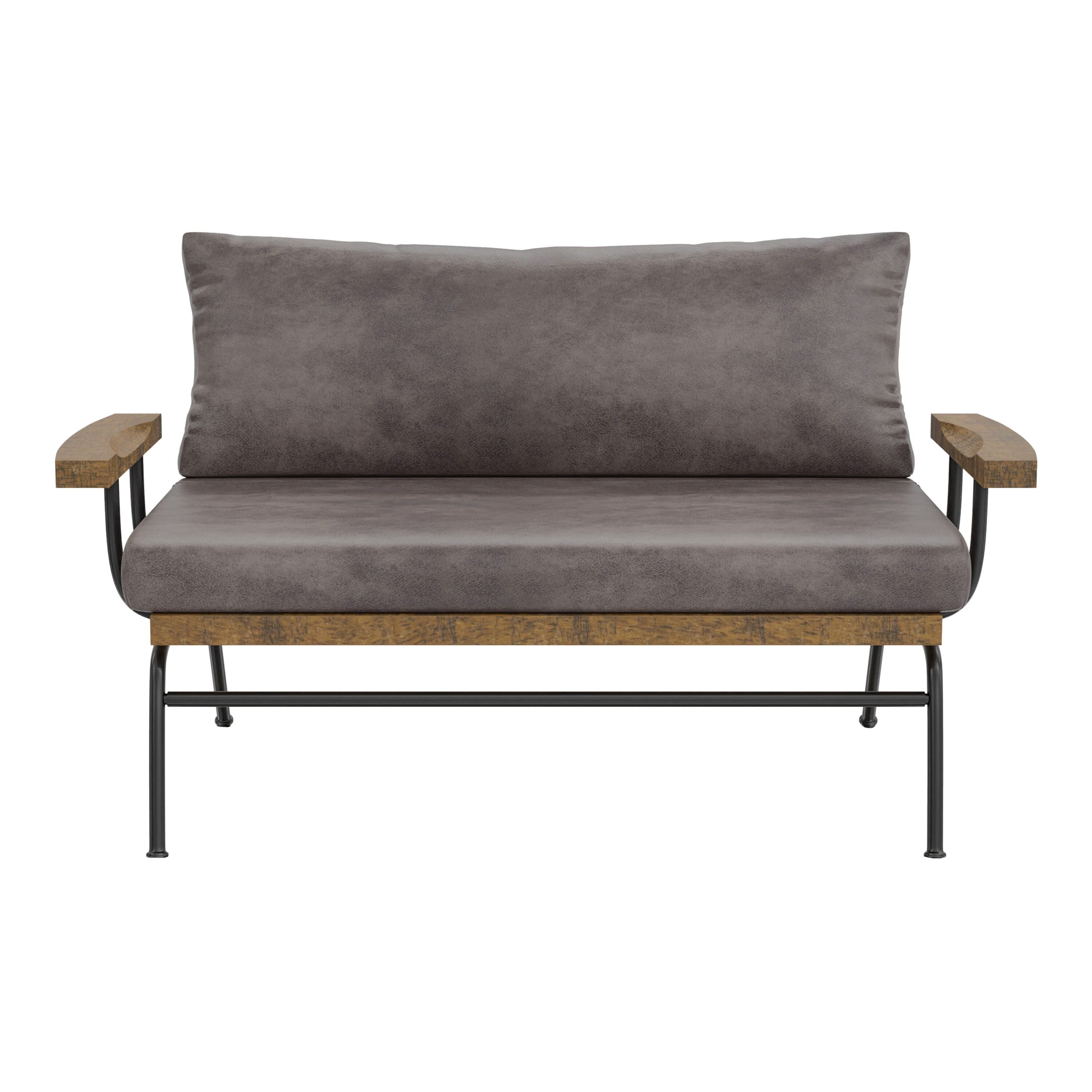 Furniture of America IDF-6077BR-LV Sofas-Loveseats - View #3
