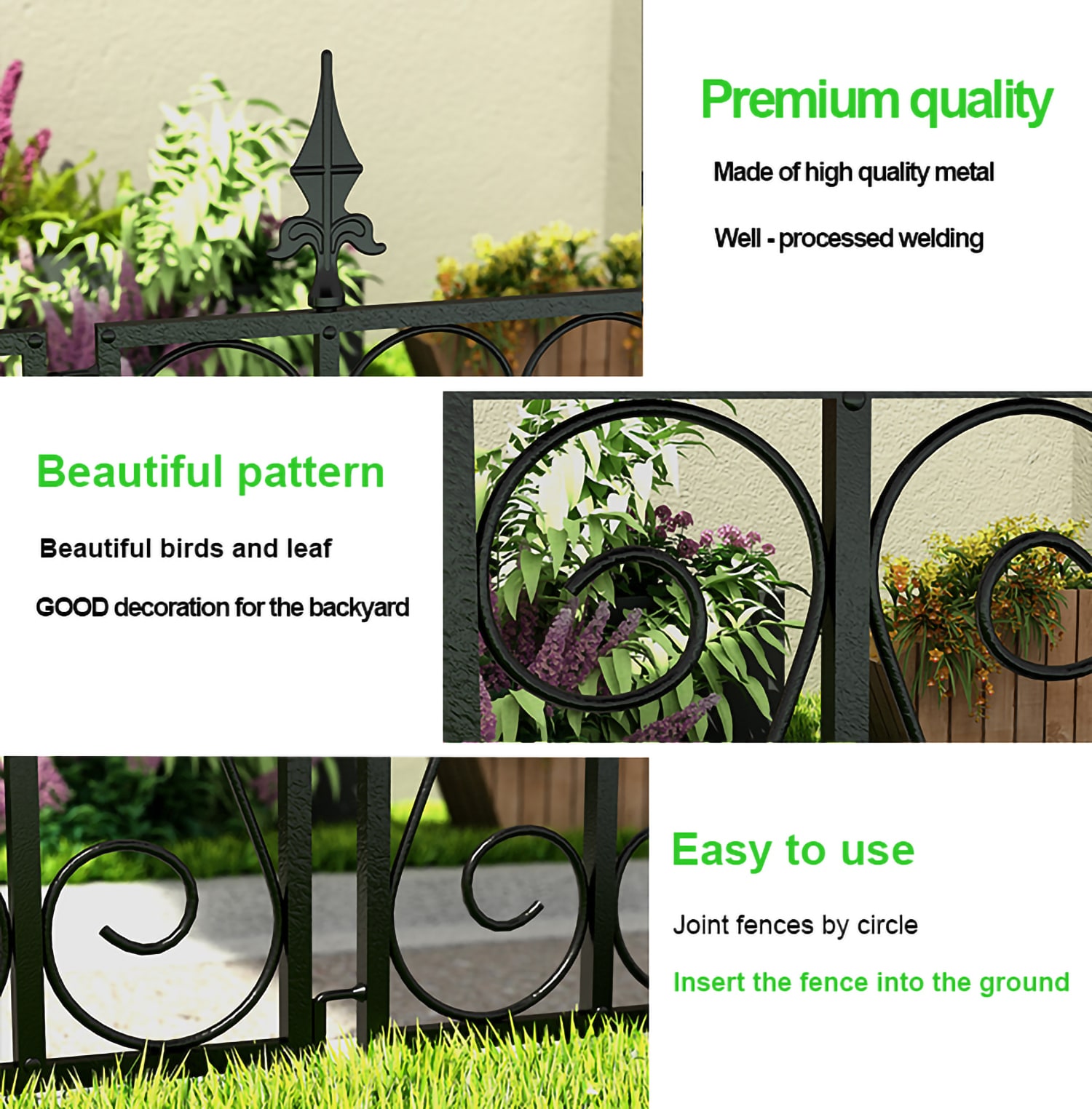 MIDHAM LJY-WFYK0056-02 Garden-Utility-Fencing - View #3