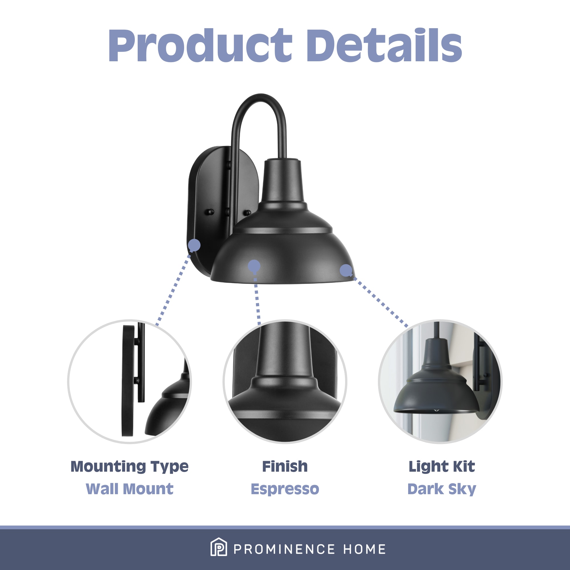 Prominence Home 51556-26 Outdoor-Wall-Lighting - View #8