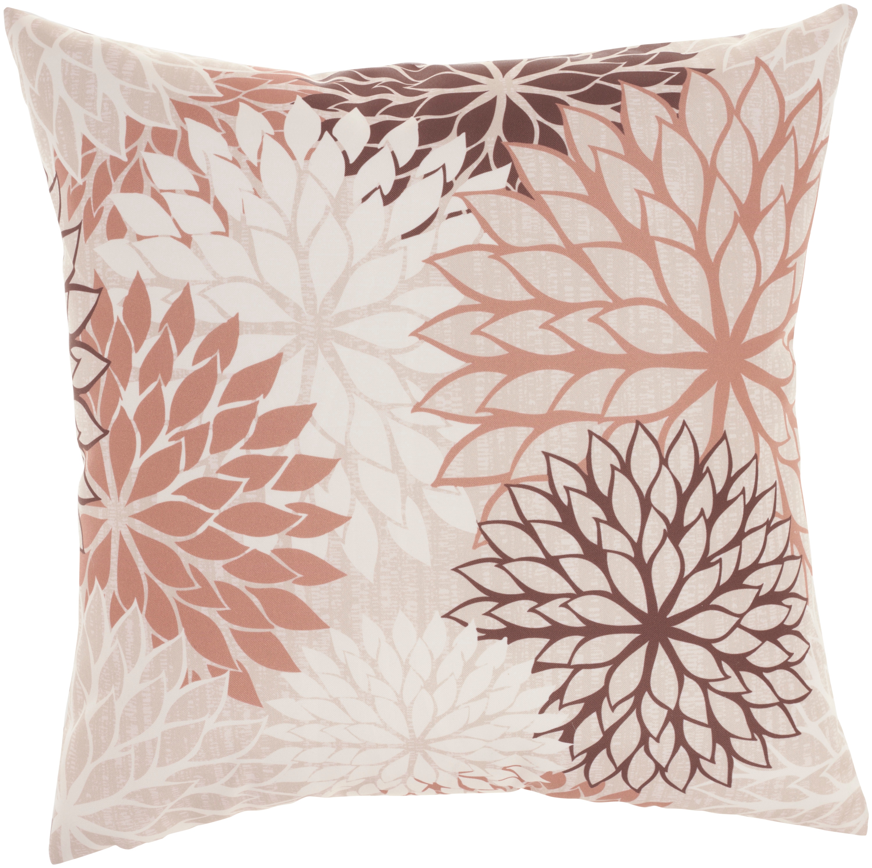 Mina Victory 798019006310 20-in x 20-in Natural Square Indoor Decorative Pillow