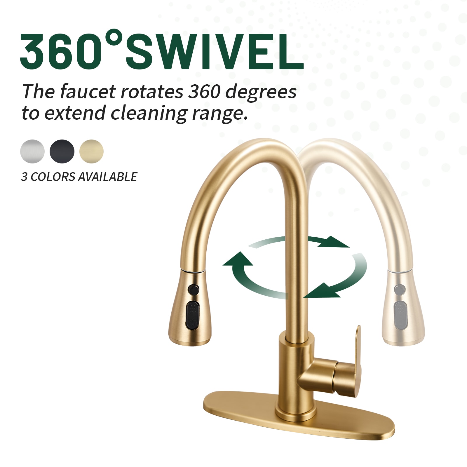 Cobbe LSKFC0403G Kitchen-Faucets - View #6