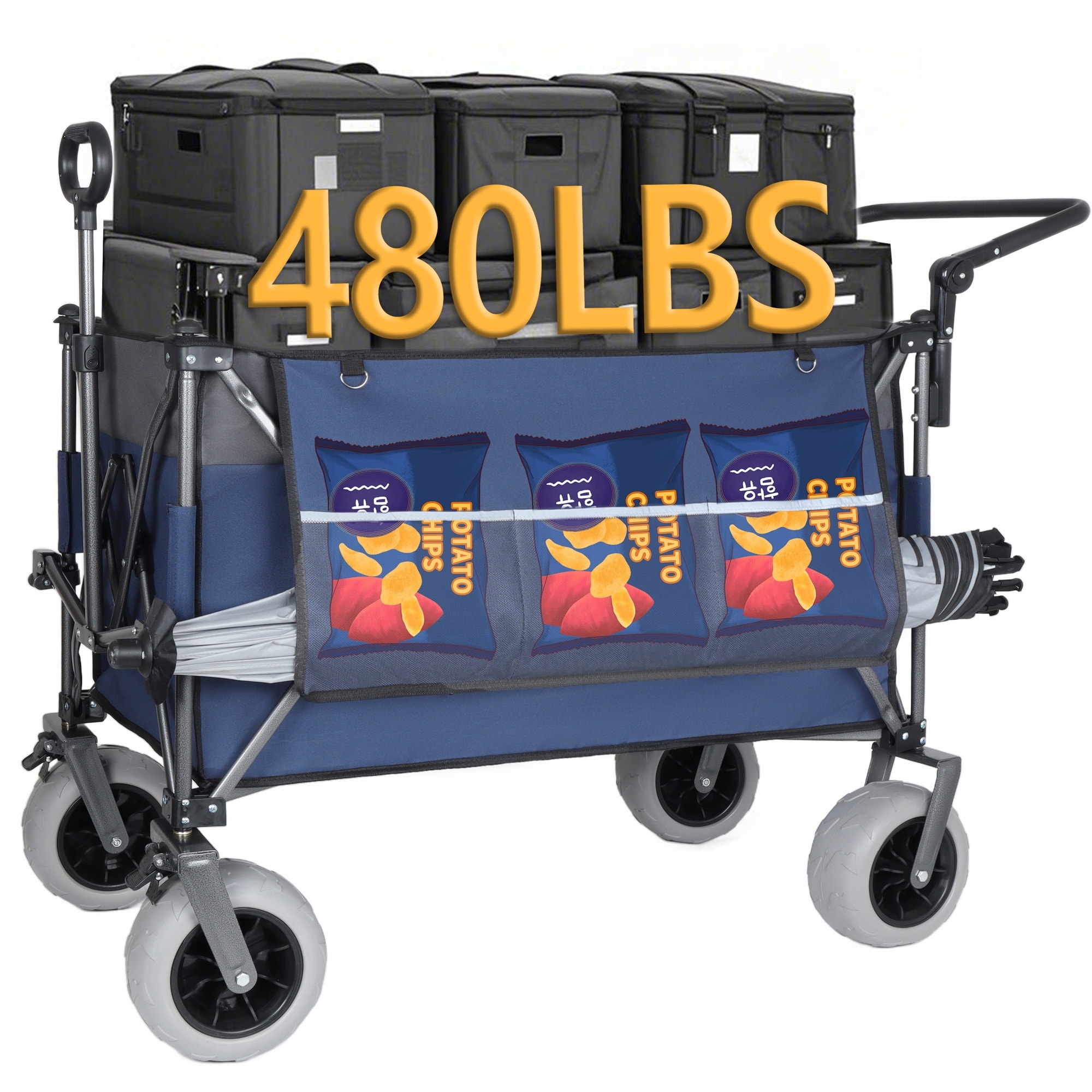HyperDrop Cart B-8V1Y5X8E4U2U Yard-Carts - View #2