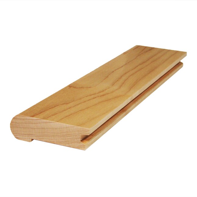 Flexco Stair Nose 3.12-in x 144-in Natural Unfinished Stair Nosing Flexco Stair Nose 3.12-in x 144-in Natural Unfinished Stair Nosing