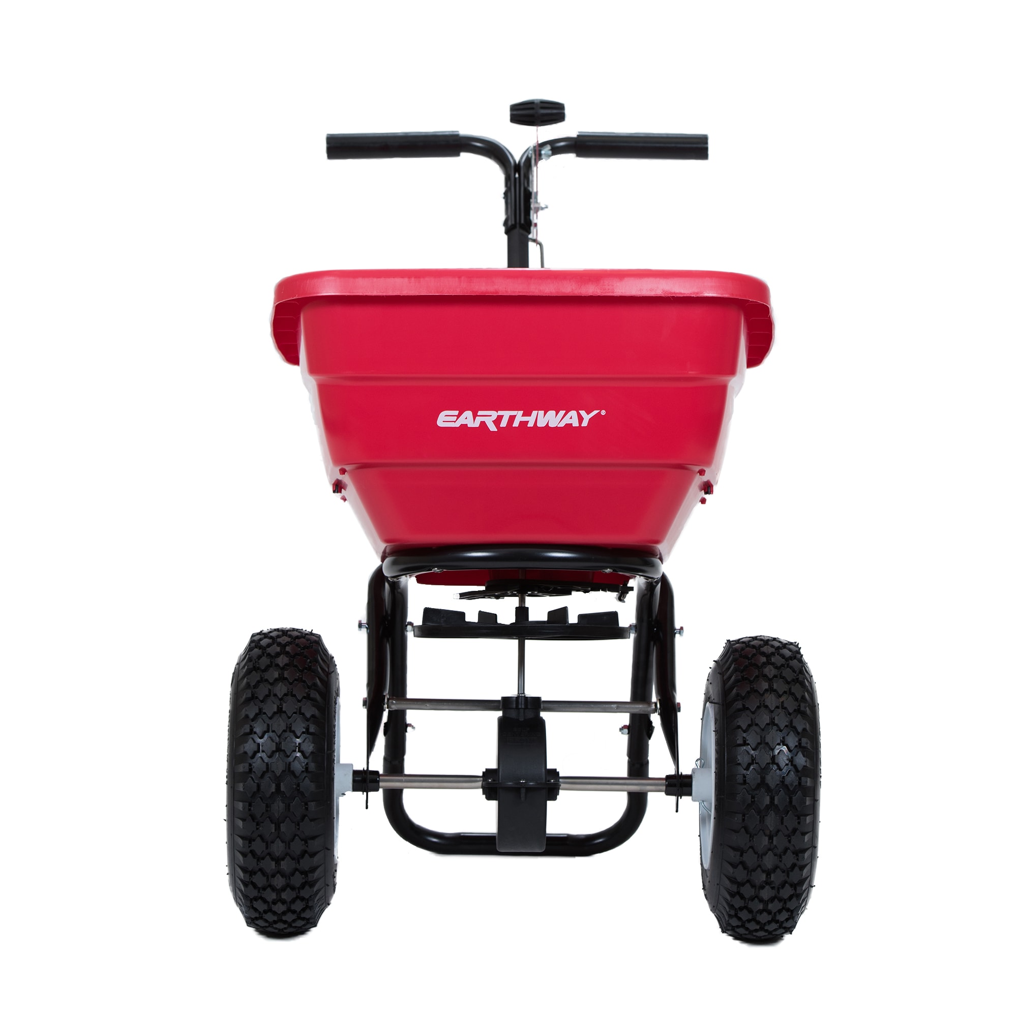 EarthWay F80 80-lb F-Series Broadcast Compatible with Ice Melt, Fertilizer, Seed Spreader