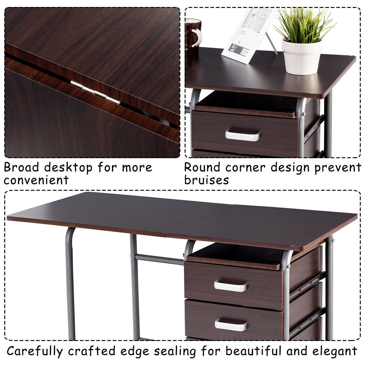 CASAINC WF-HW66328BN-LA desks - View #7