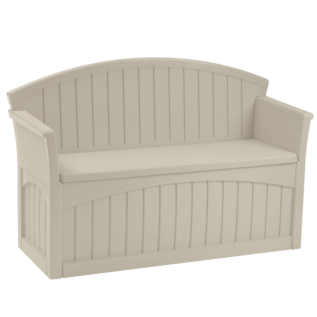 Patio Bench In The Benches, Suncast 50 Gallon Patio Storage Bench Pb6700