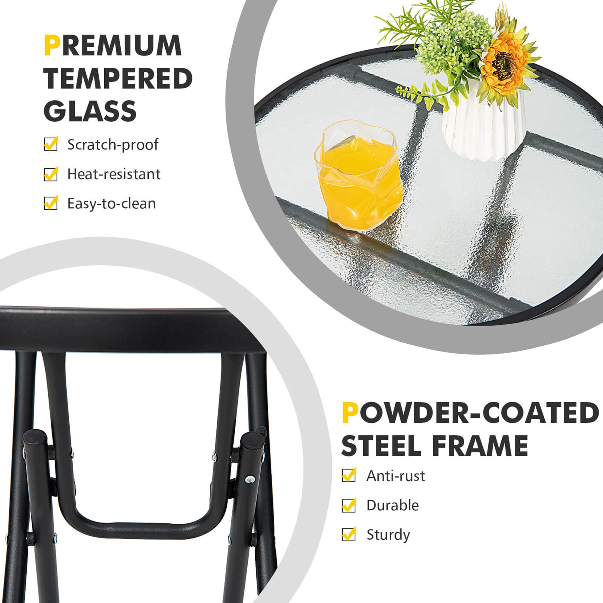 Clihome CL-10402 Patio-Tables - View #9